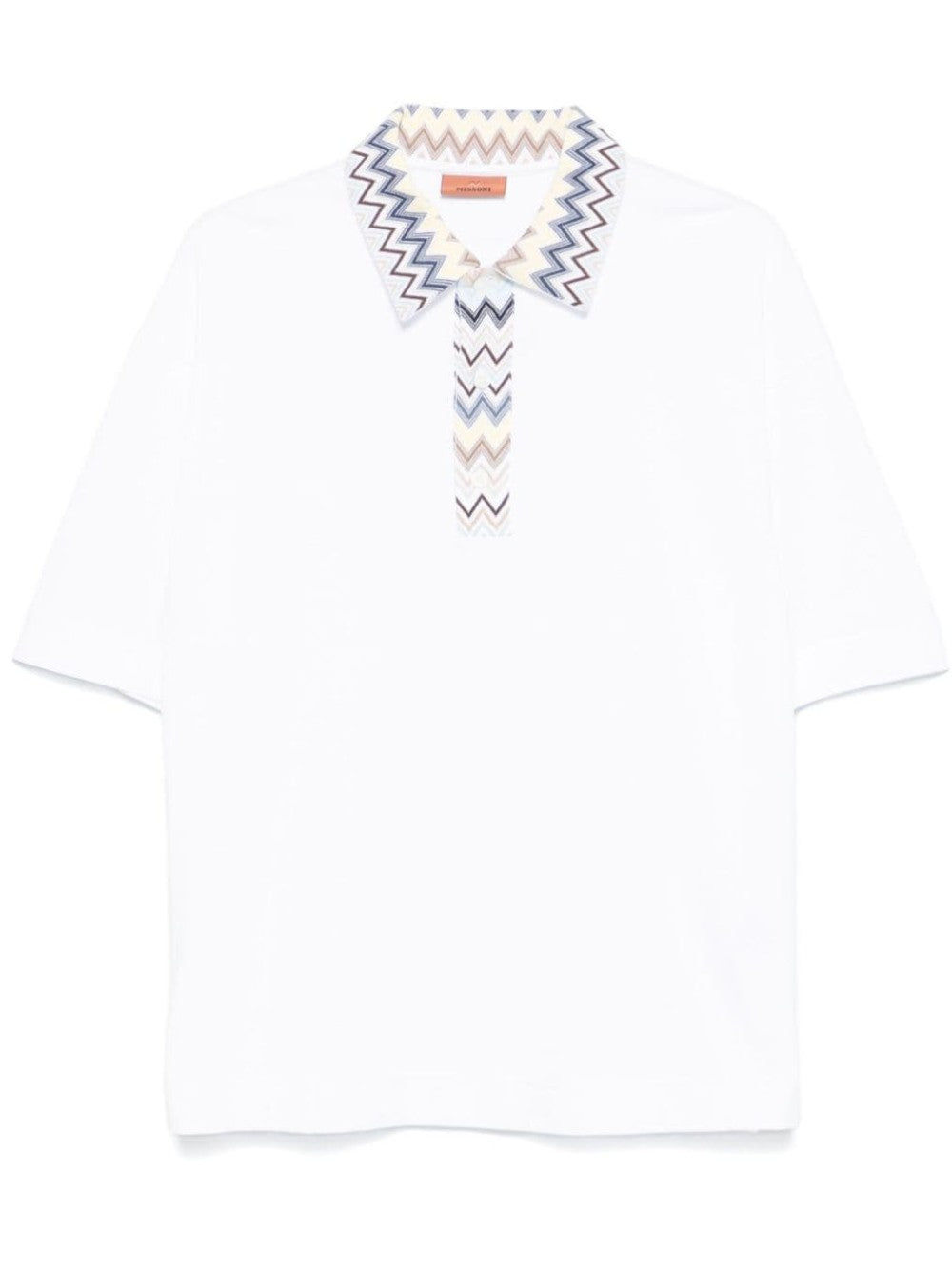 jersey pole with chevron knit inserts