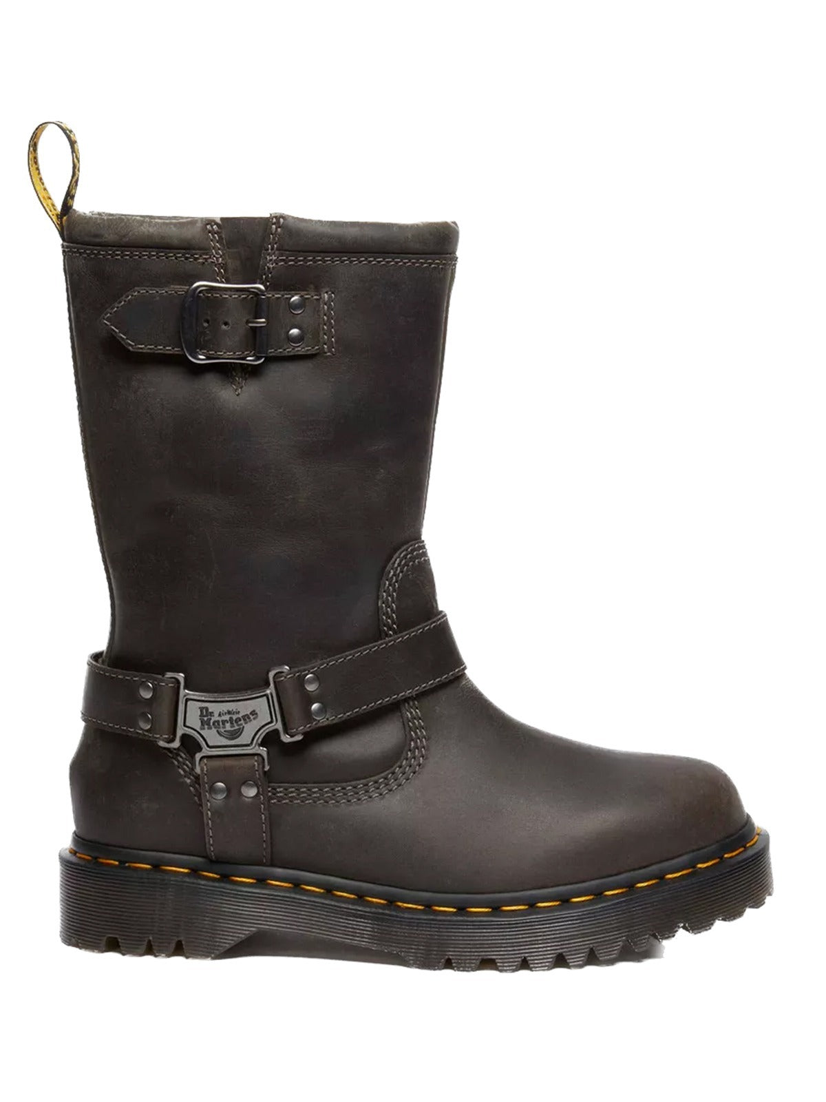Anistone Hi Leather Biker Boots