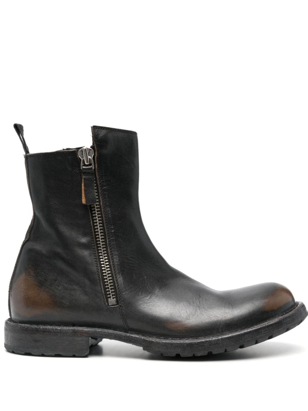 Moma Men Boots In Nero