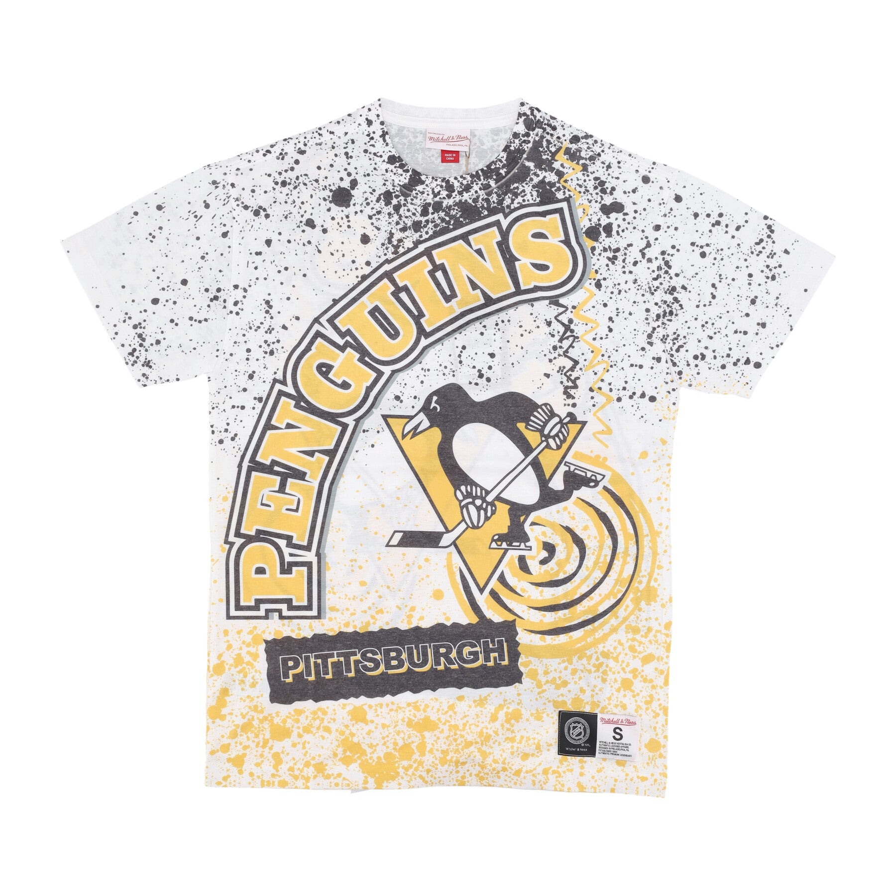 Men's T-Shirt NHL Team Burst Sublimated Tee Pitpen original Team Colors