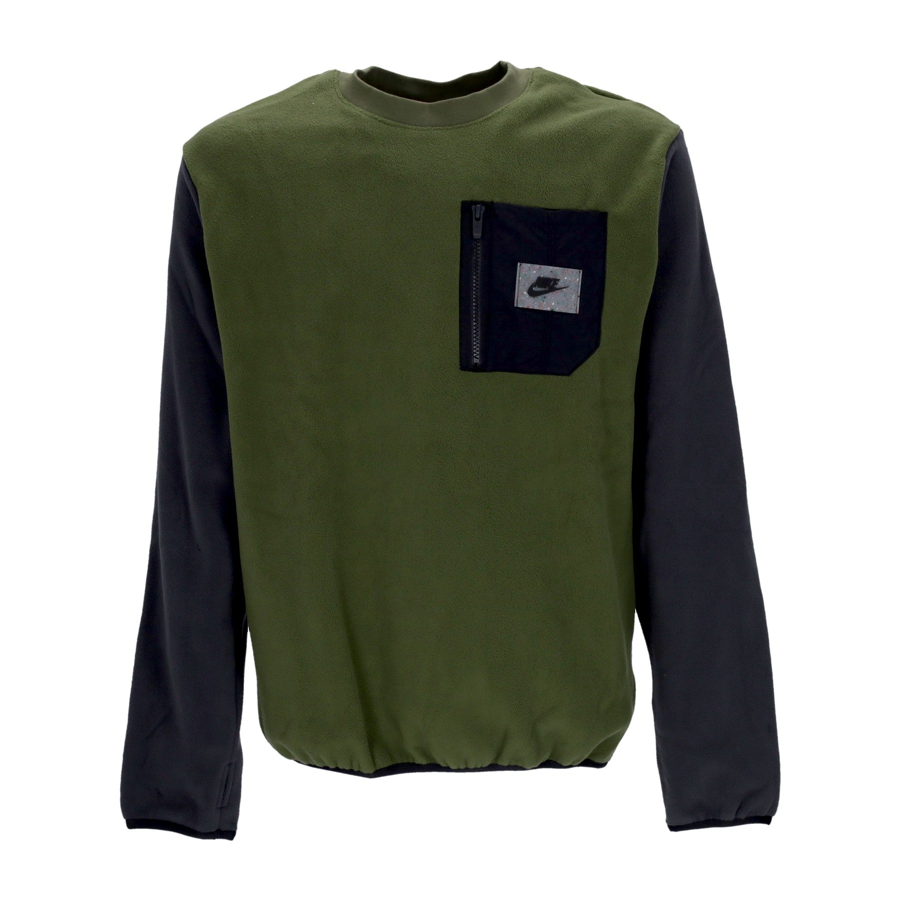 Men's Crewneck Sweatshirt Sportswear Spu Therma-fit Polar Fleece Crew Rough dk Smoke