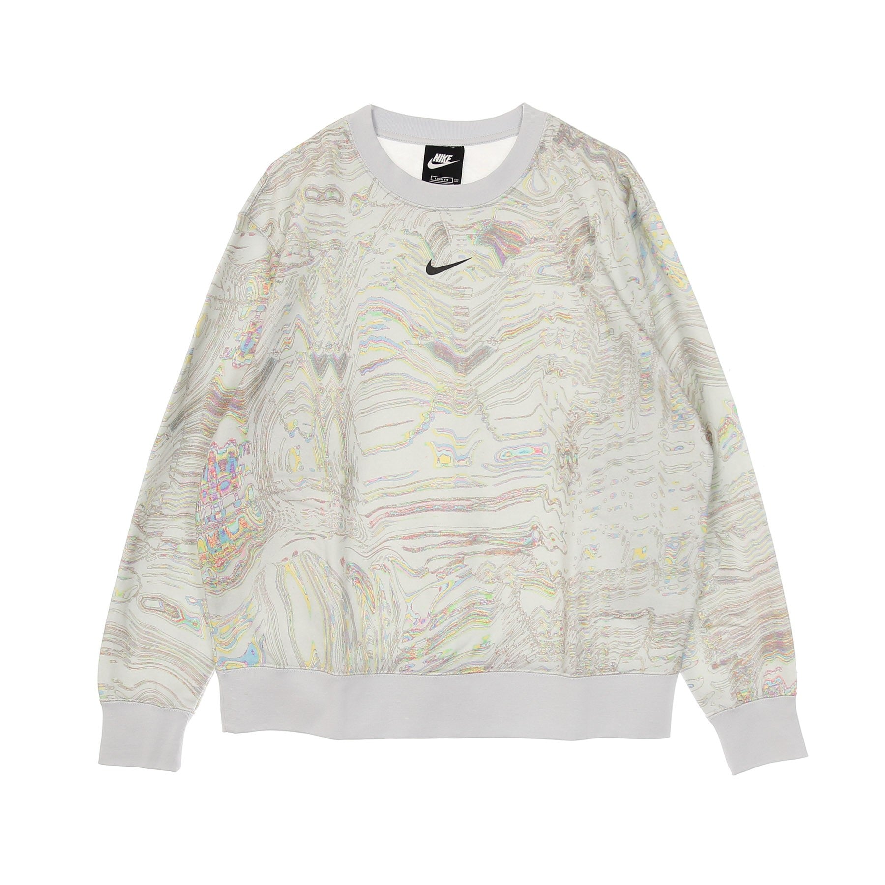 W Sportswear Trend Fleece Crew All Over Print Women's Crewneck Sweatshirt
