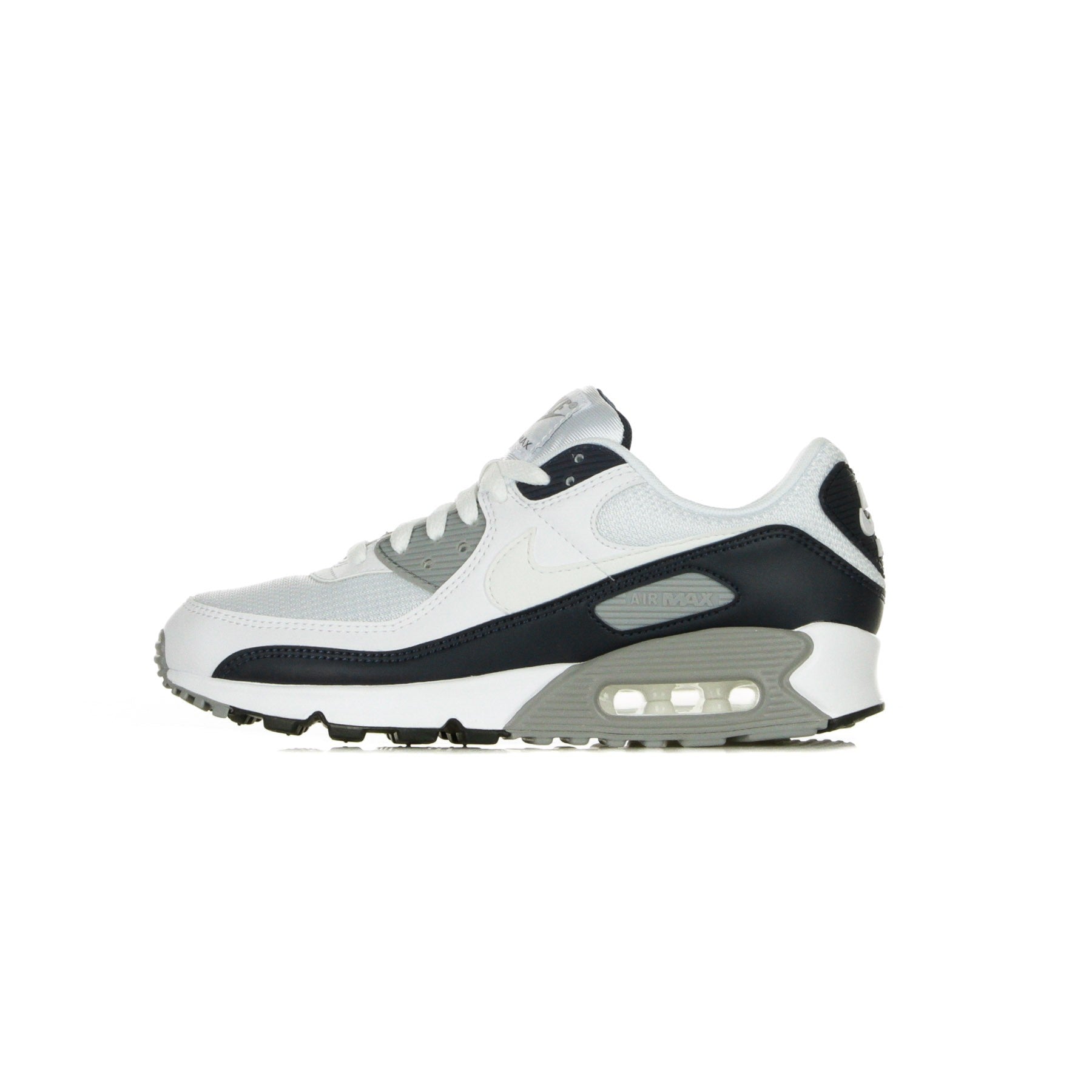 Scarpa Bassa Uomo Air Max 90 White/white/particle Grey/obsidian