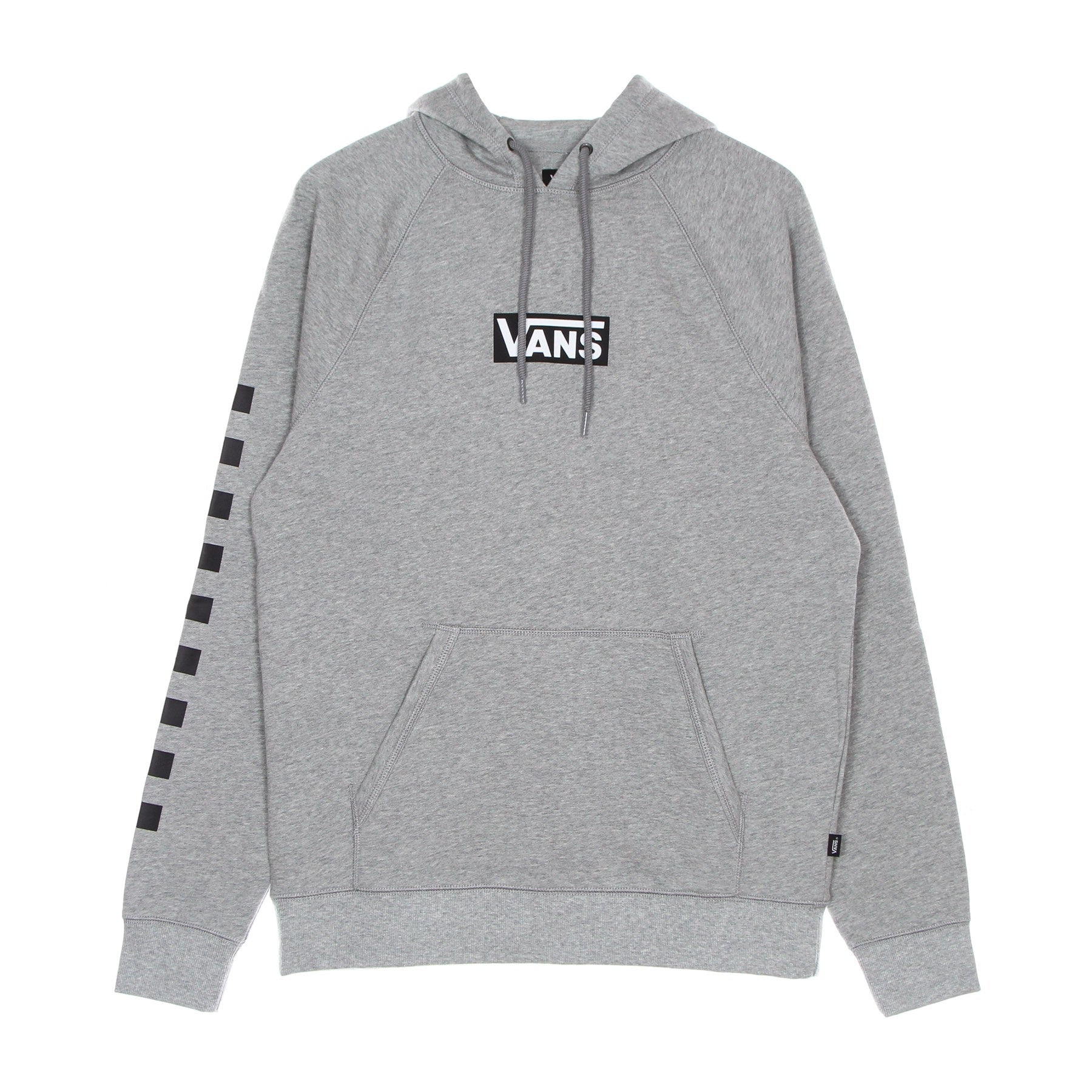 Versa Standard Men's Hoodie Cement Heather checkerboard