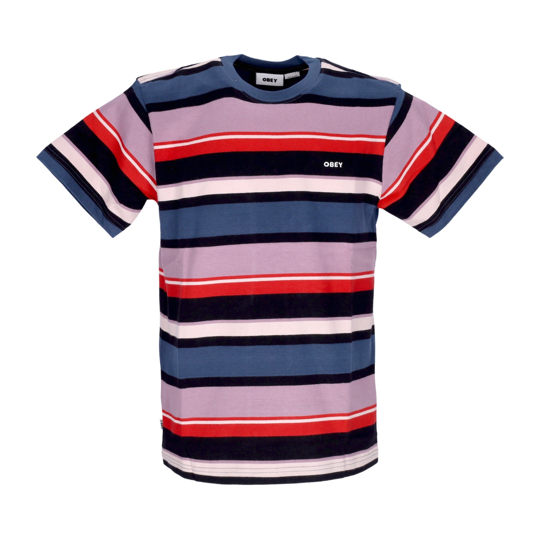 Stroming Stripe Tee Men's T-Shirt Dark Denim Multi