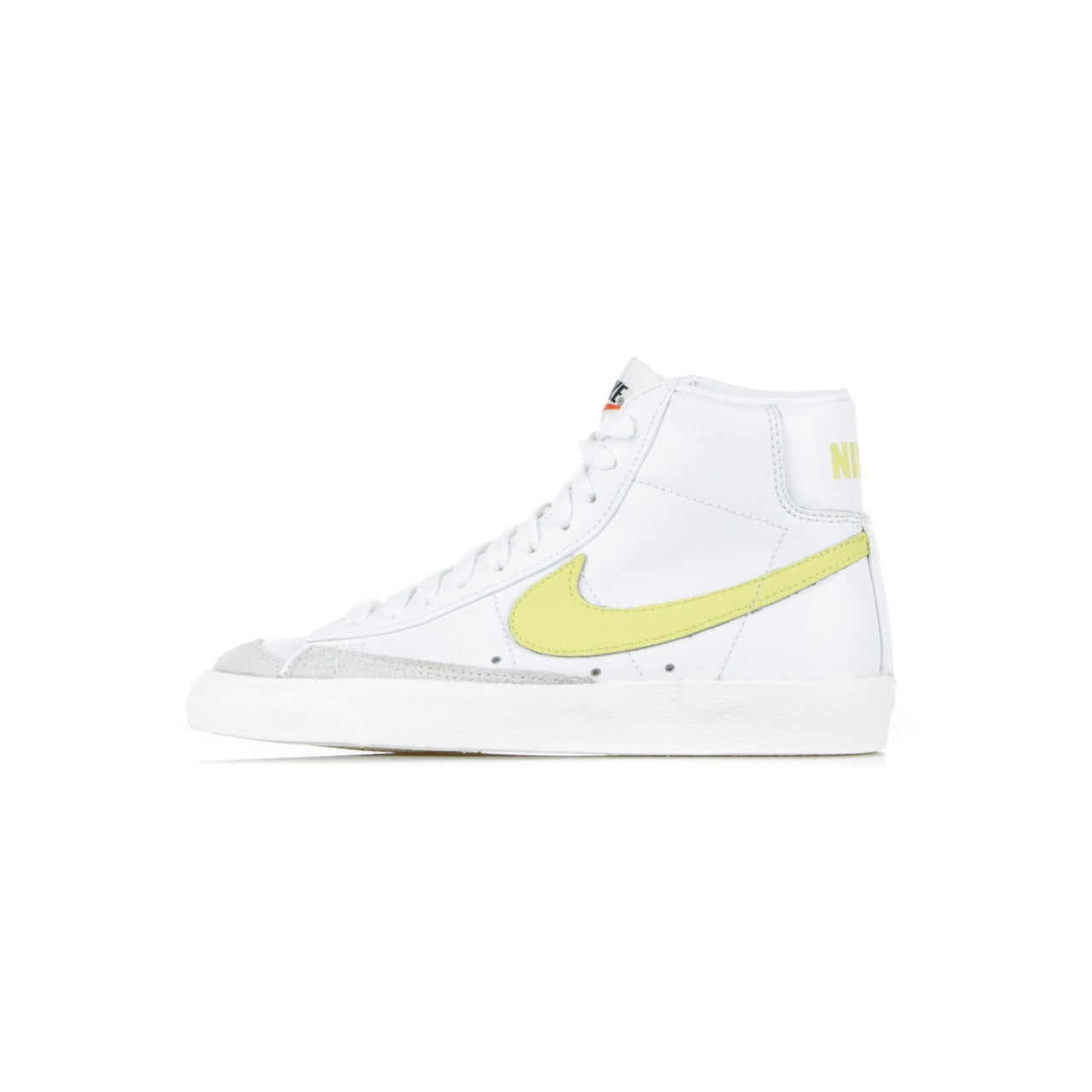 Scarpa Alta Uomo Blazer Mid 77 Vintage White/opti Yellow