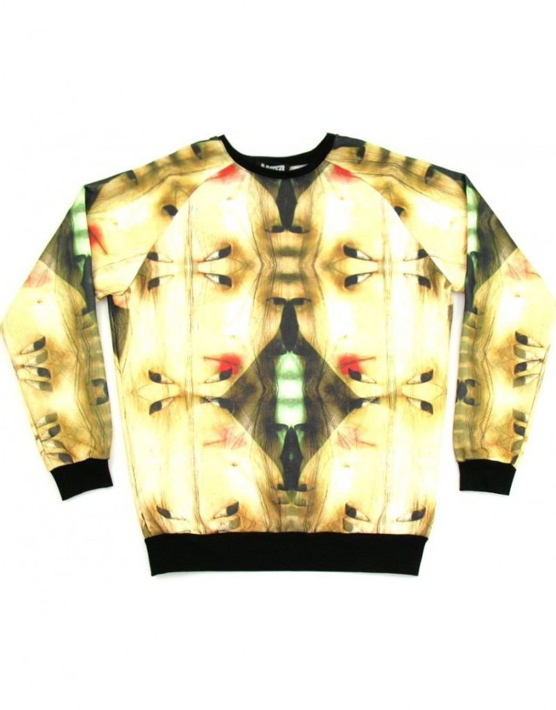 Dmuti Men's Crewneck Sweatshirt Unique Crewneck Sweatshirt