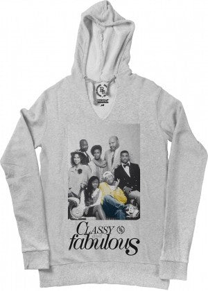 Men's Lightweight Hoodie Boom Bap Sweatshirt Hoodie V Neck "classy & Fabuolus" Mixed