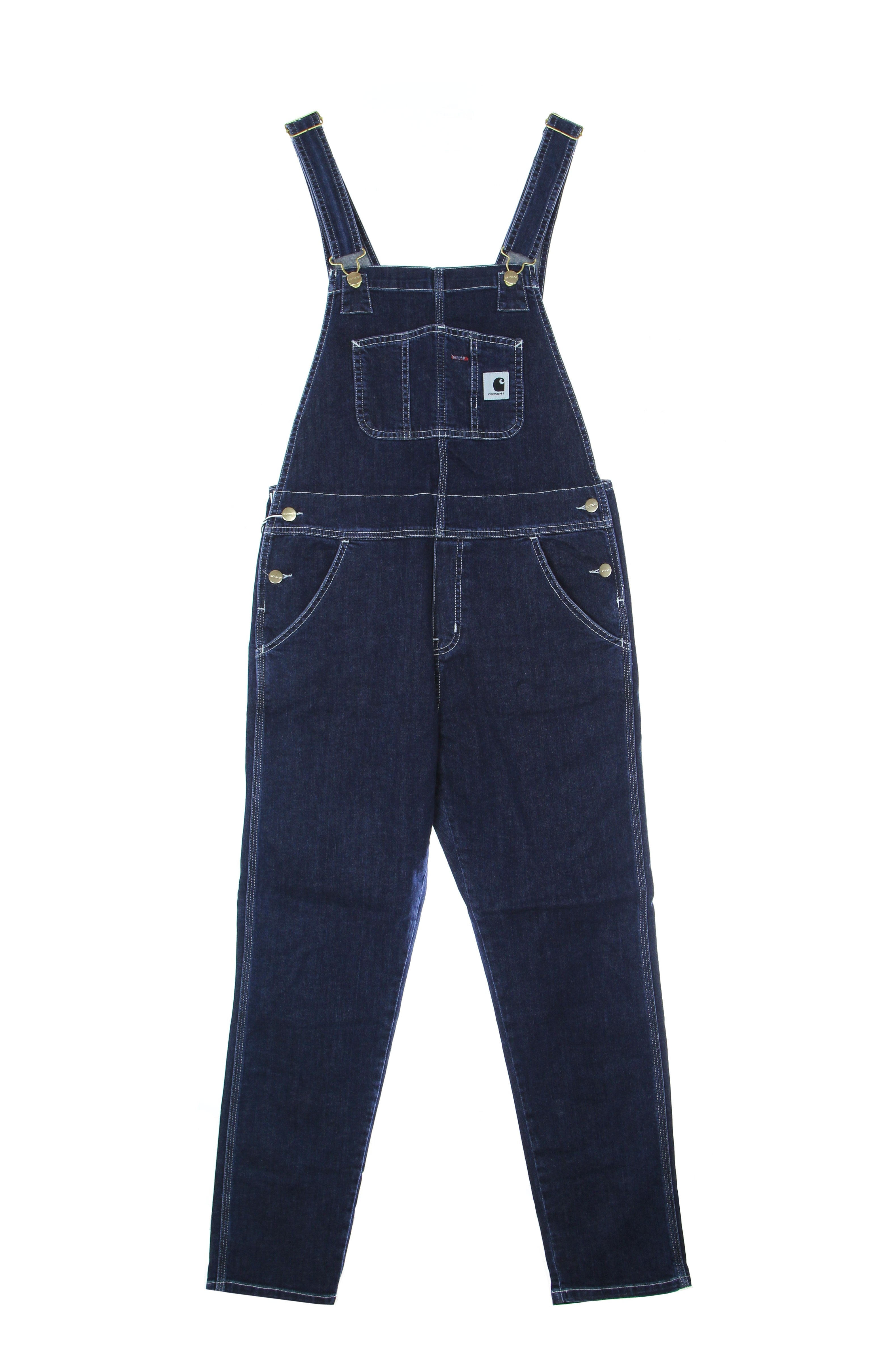 Women's Dungarees W Bib Overall Rinsed