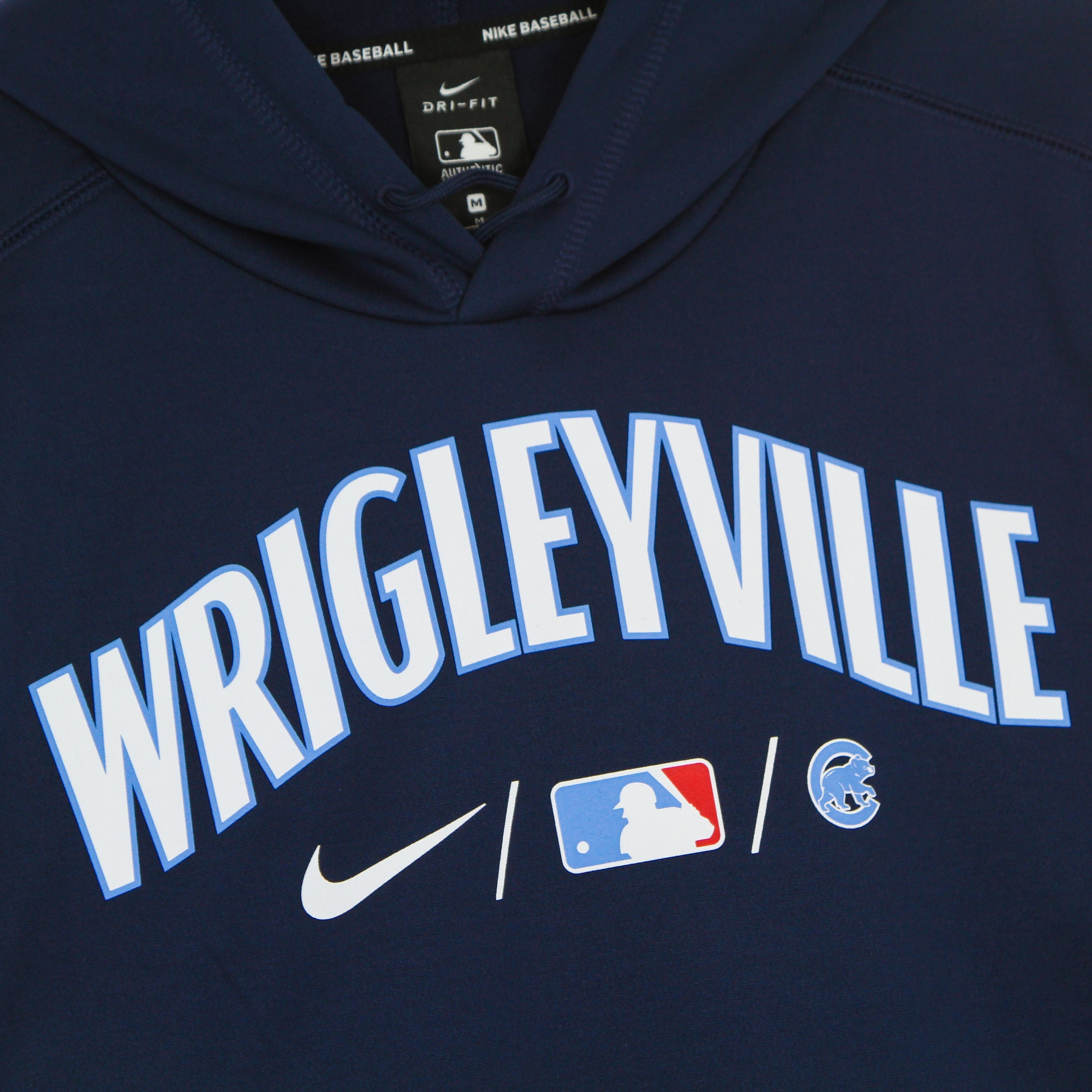 Men's Hoodie Mlb Baseball Therma Hoodie City Connect Chicub Midnight valor