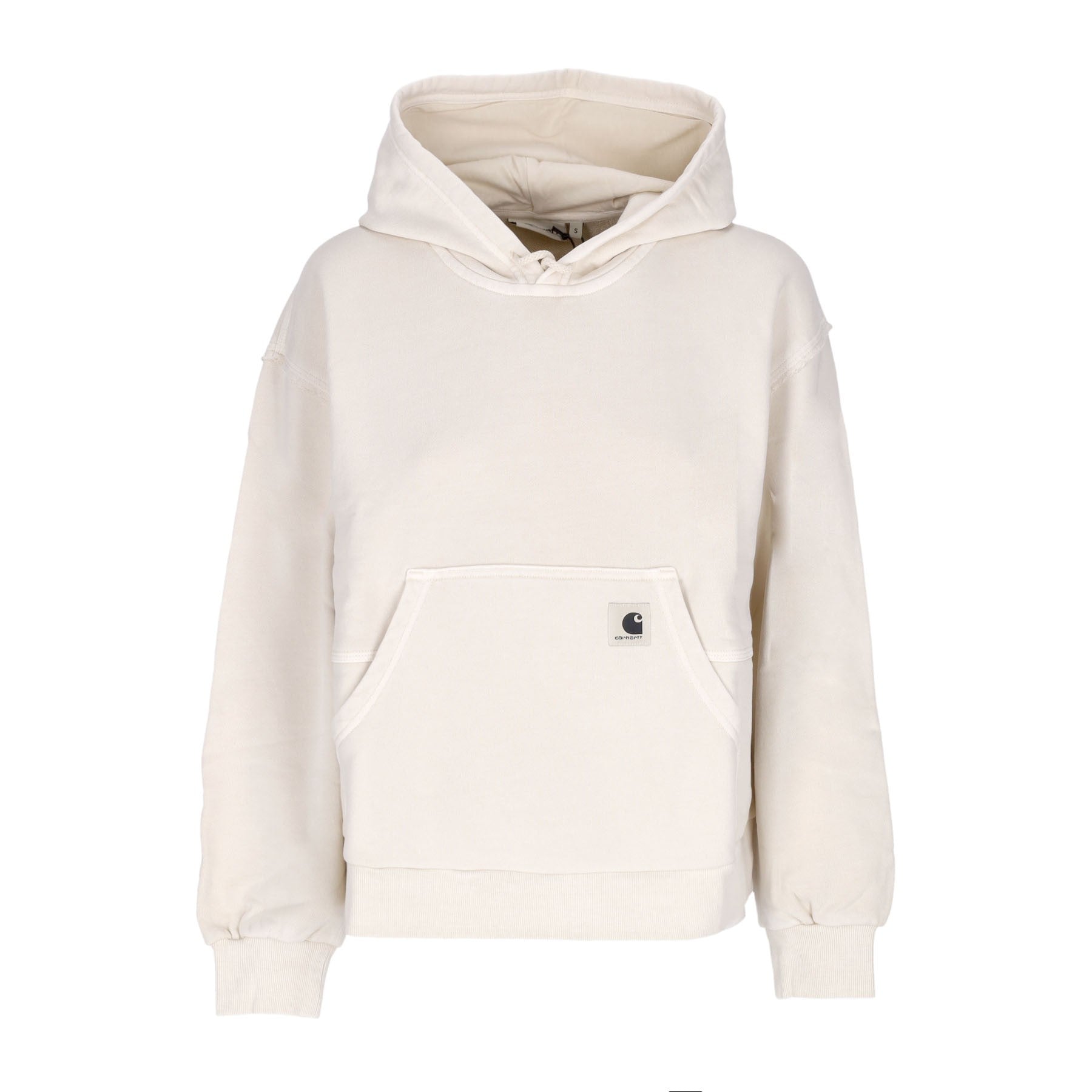 Tacoma Women's Lightweight Hooded Sweatshirt Natural Garment Dyed