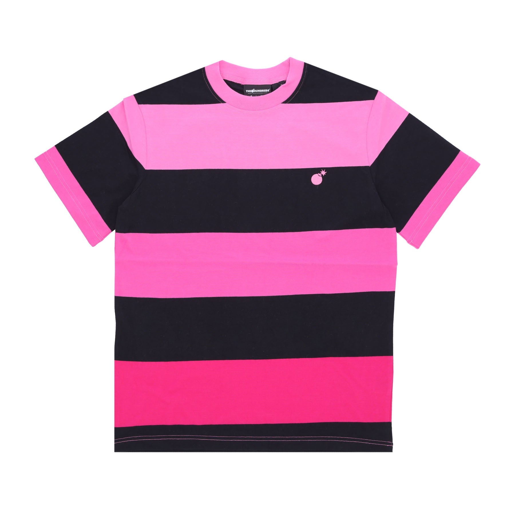 Men's Block Tee Fuchsia T-Shirt