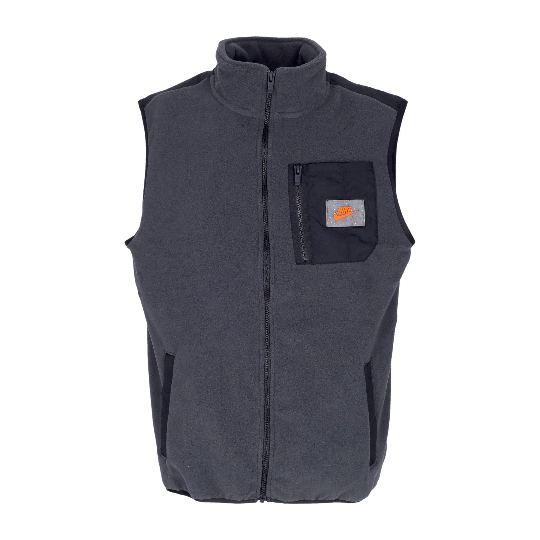 Men's Sportswear Spu Therma-fit Polar Fleece Vest Dk Smoke safety