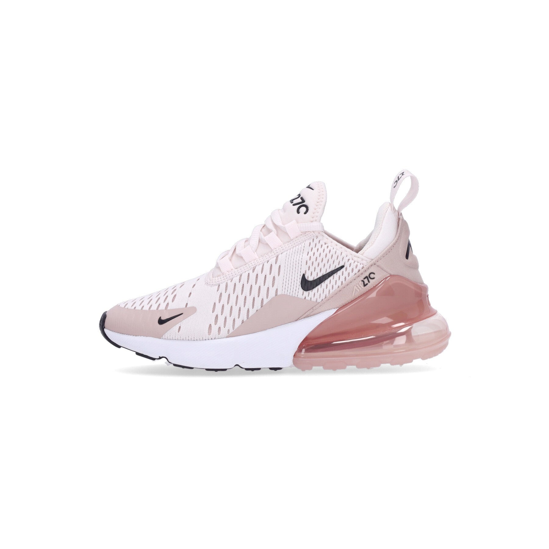 Nike Air Max 270 Light Soft Pink/black Ah6789-604 Women's In Light Soft Pink/black/pink Oxford