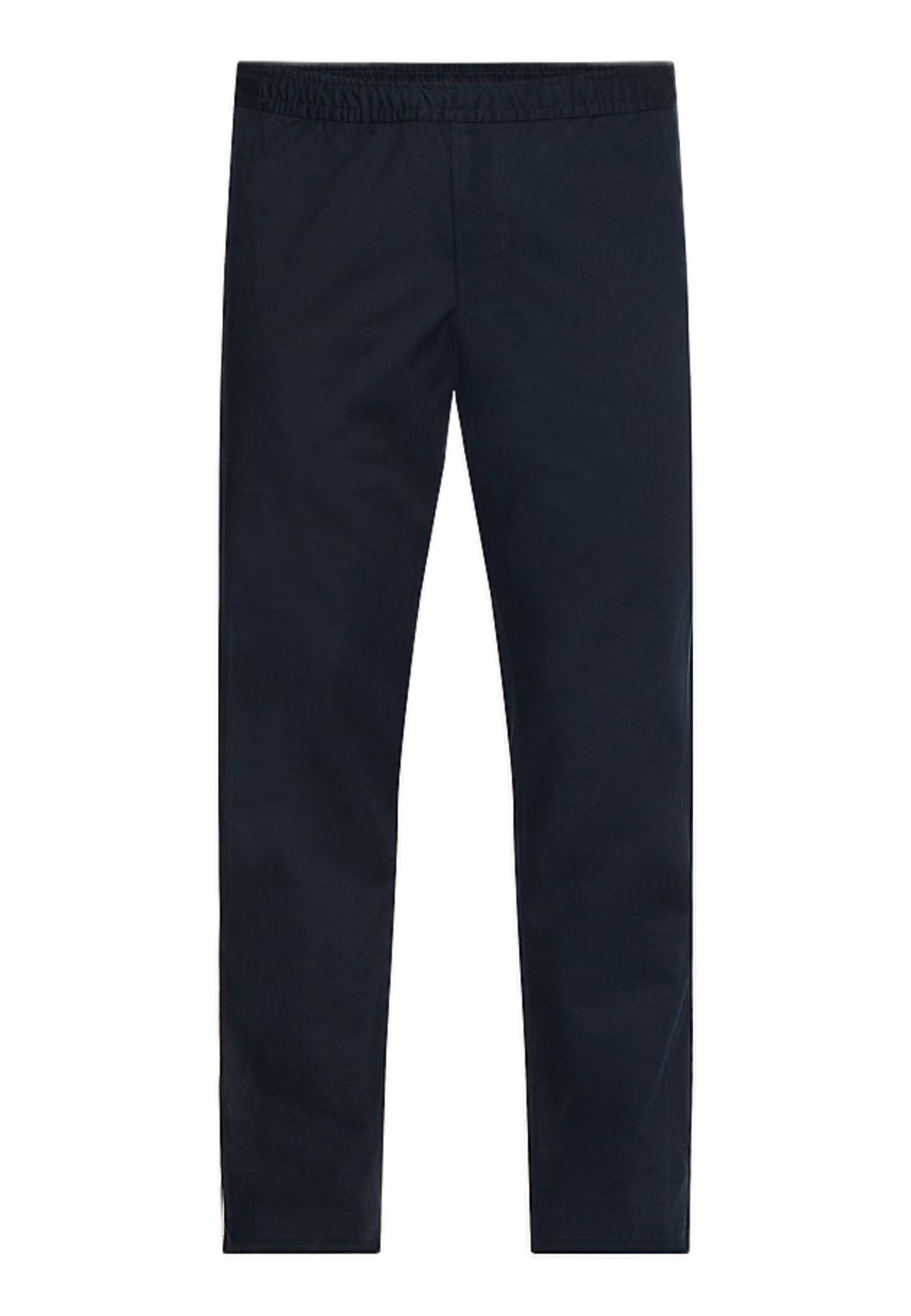 Tommy Hilfiger Chelsea Pull On Side Tape Trousers In Blu