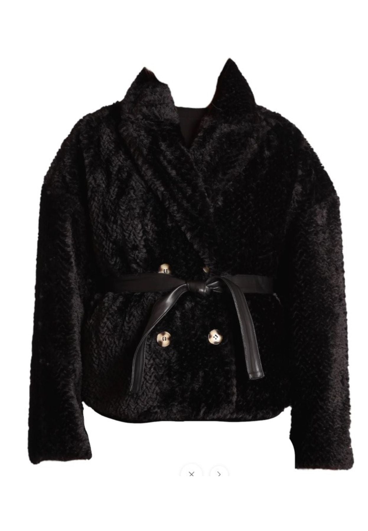 SILVIAN HEACH FUR COAT