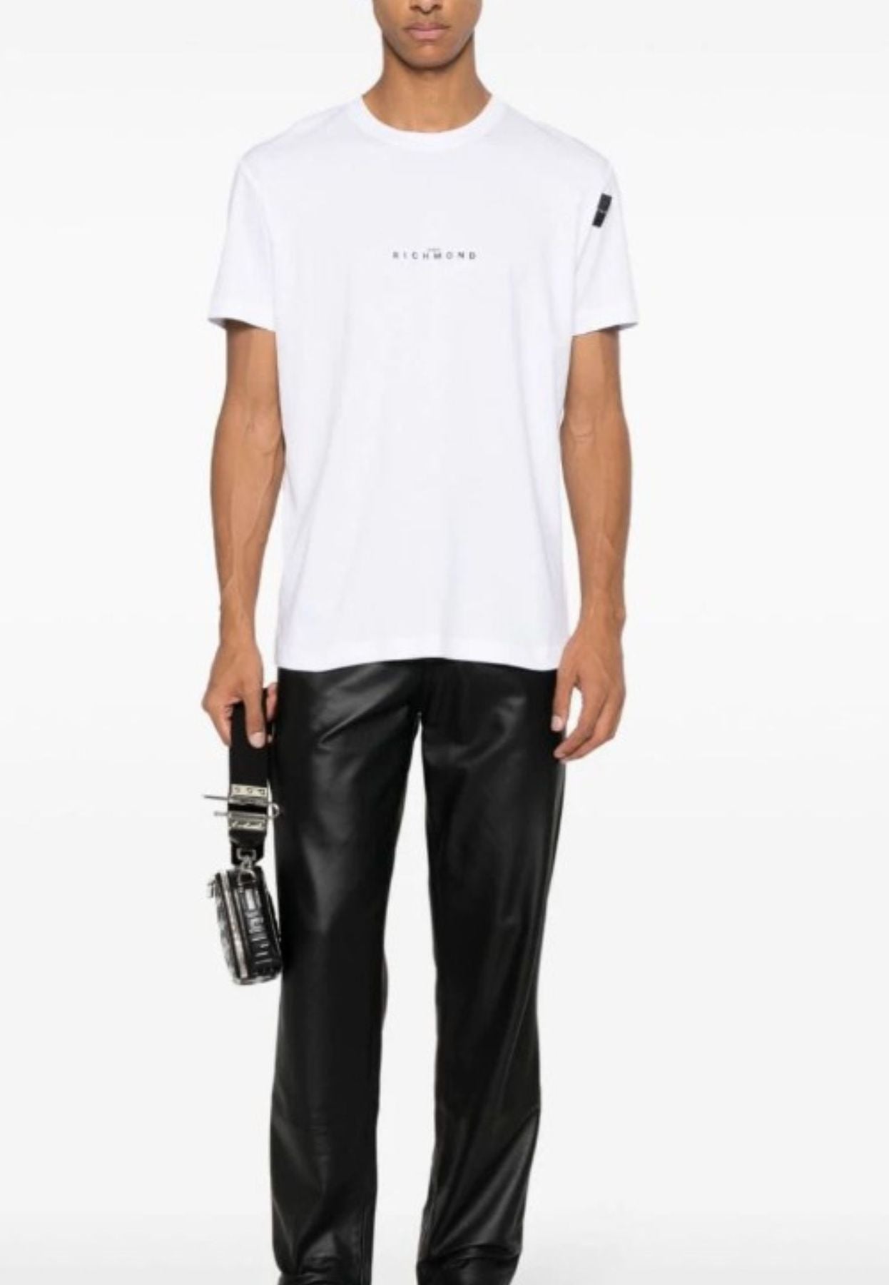 John Richmond T-shirt T-shirt In Bianco