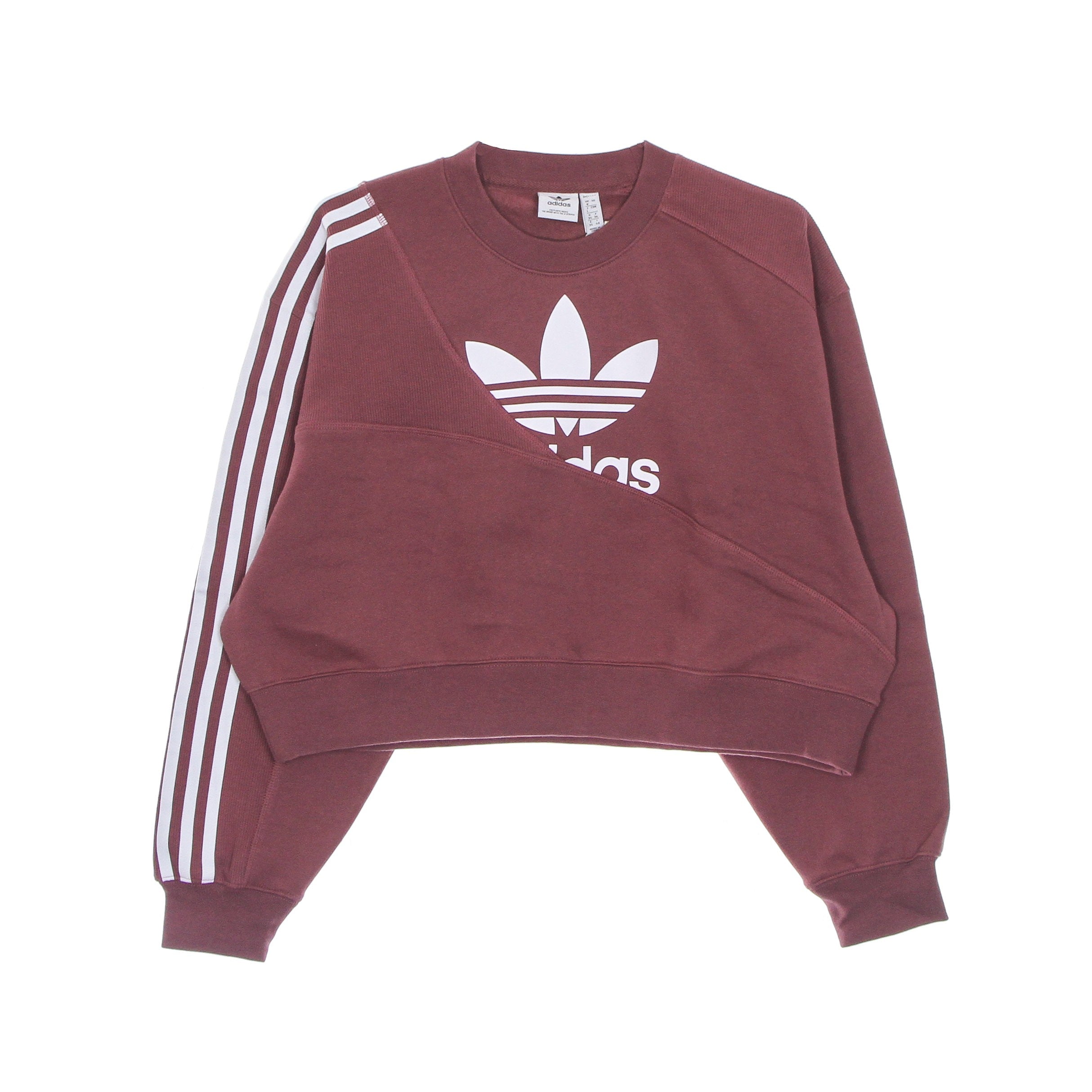 Women's Cropped Crew Neck Sweatshirt