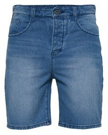 Short Men's Pants Humor Short Jeans "jikky" Light Denim