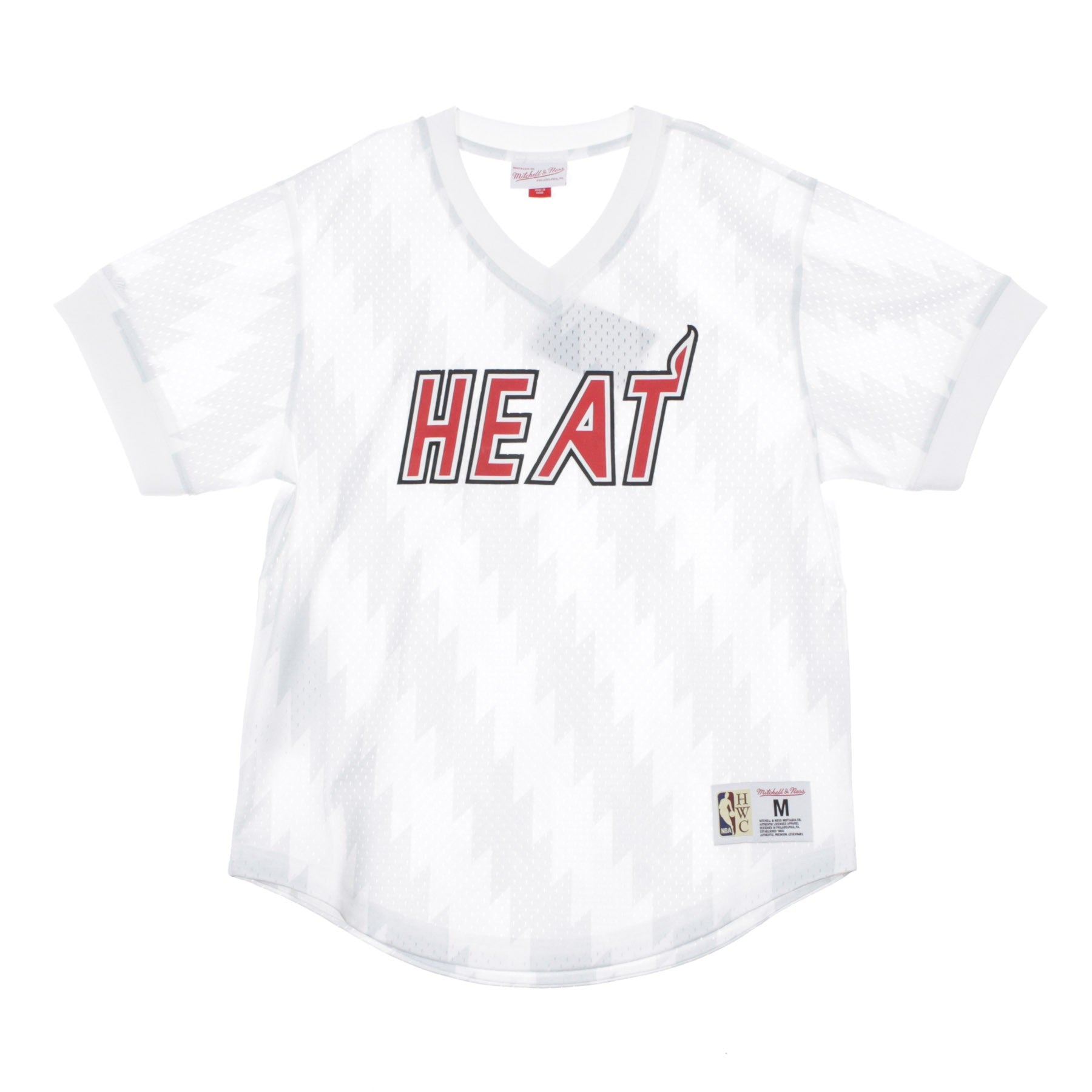 Men's NBA Wordmark Mesh V-neck Jersey Miahea