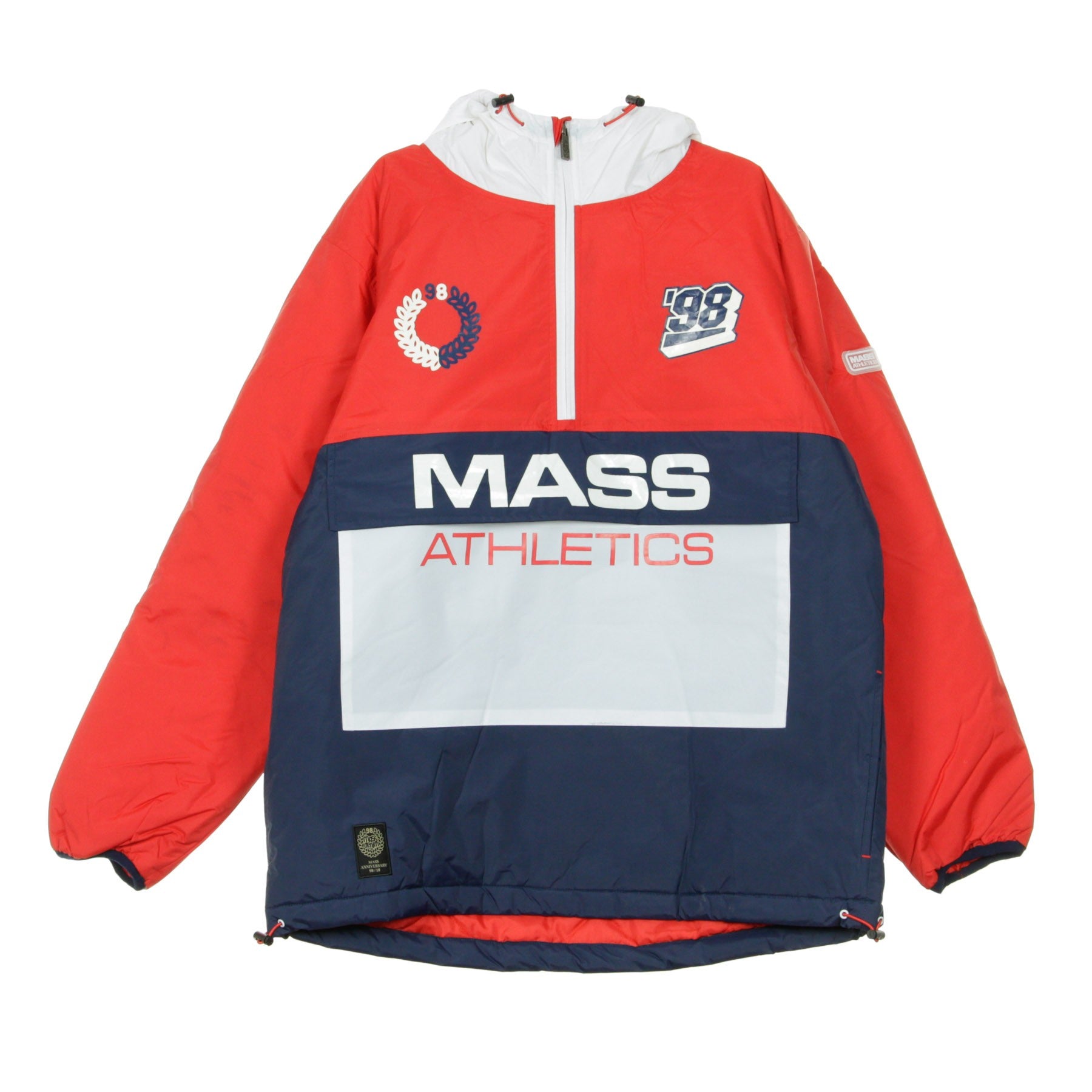 Mass-denim Men's Removable Jacket Meeting In Red