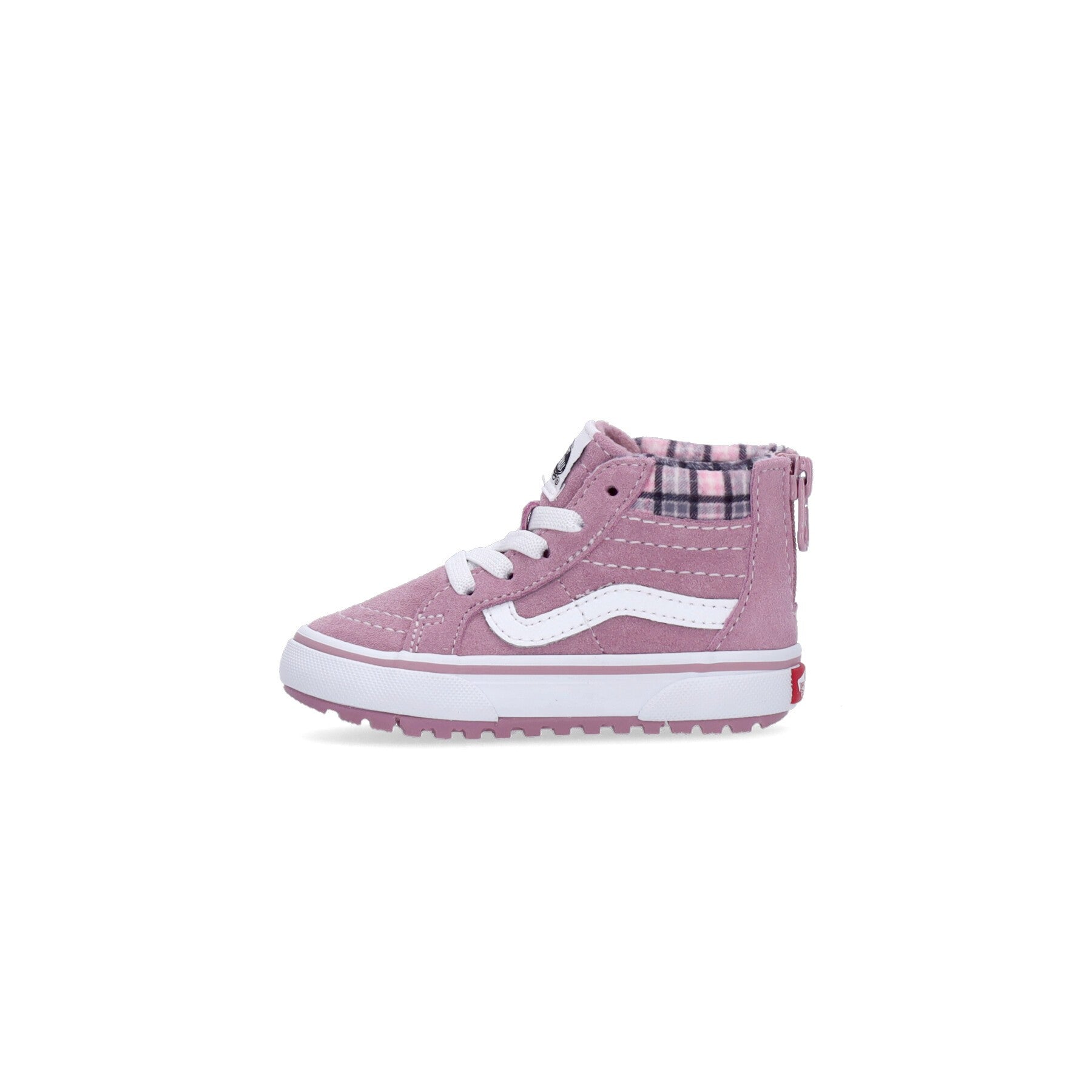 Outdoor Shoe Girl Sk8-hi Zip Mte-1 Plaid Lilas