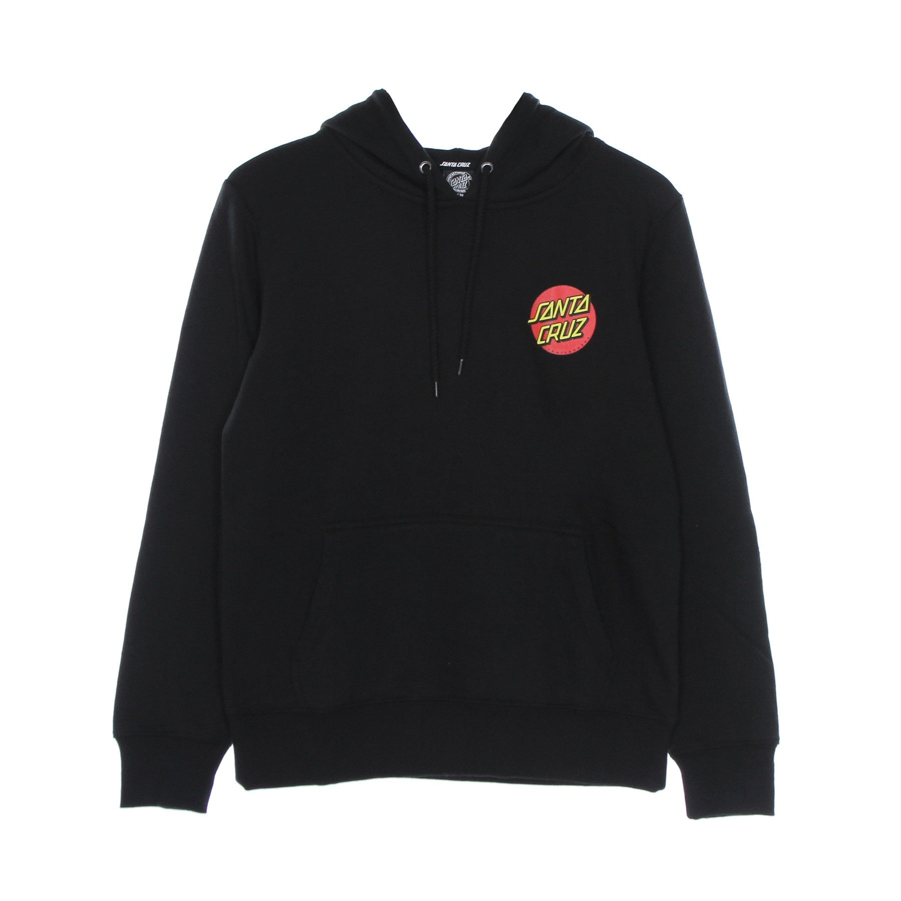 Santa Cruz Women's Classic Dot Hood Sweatshirt Black In Black