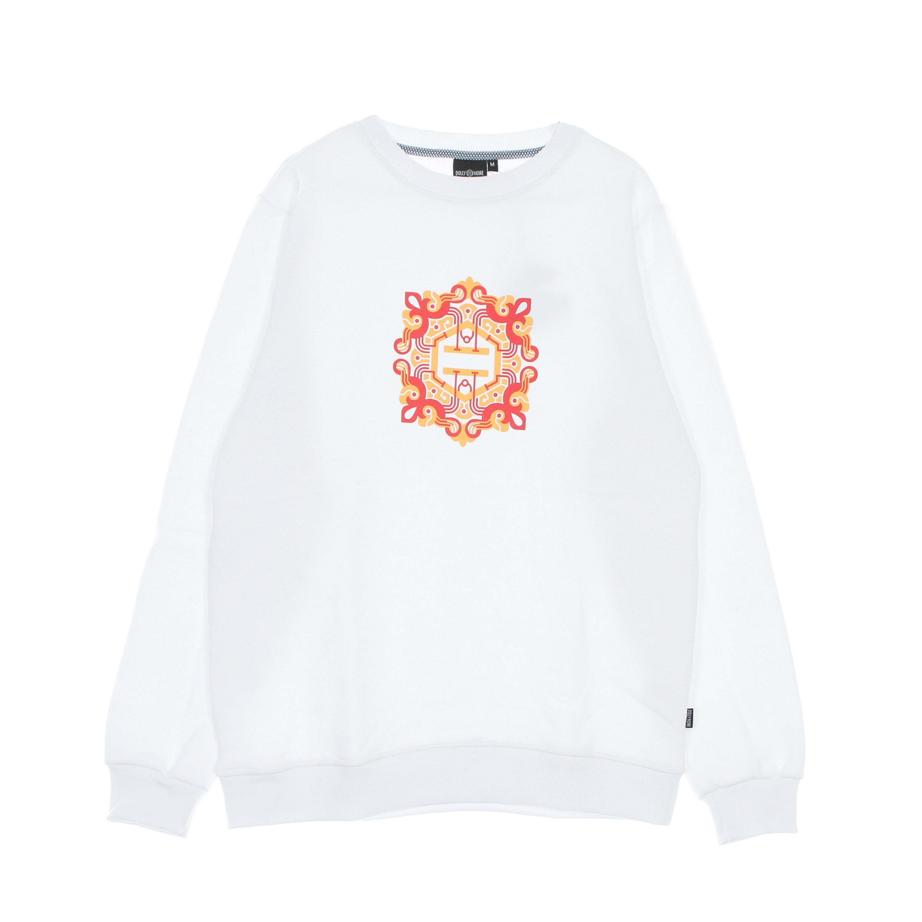 Men's Crewneck Sweatshirt with Maioliche Logo Crewneck