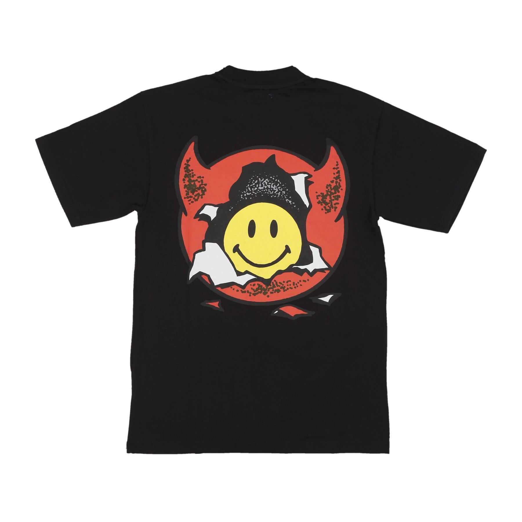 Men's T-Shirt Smiley Inner Peace Tee Washed