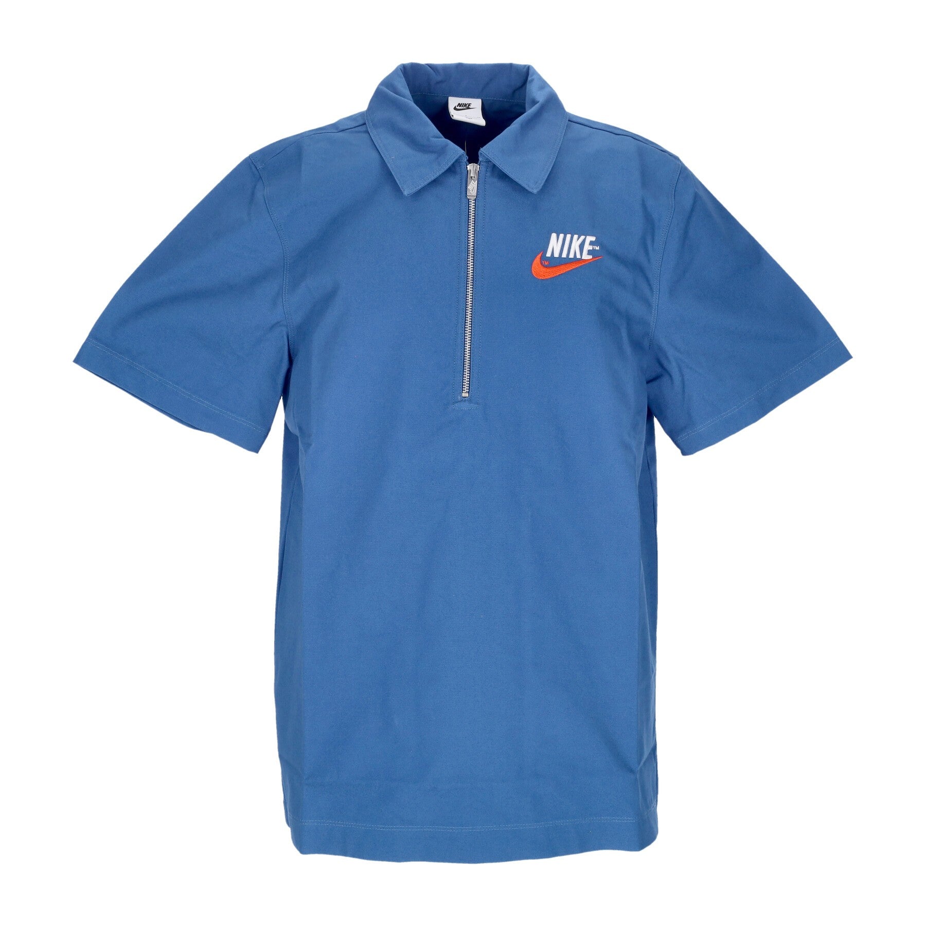 Men's Short Sleeve Polo Sportswear Trend Overshirt Dk Marina