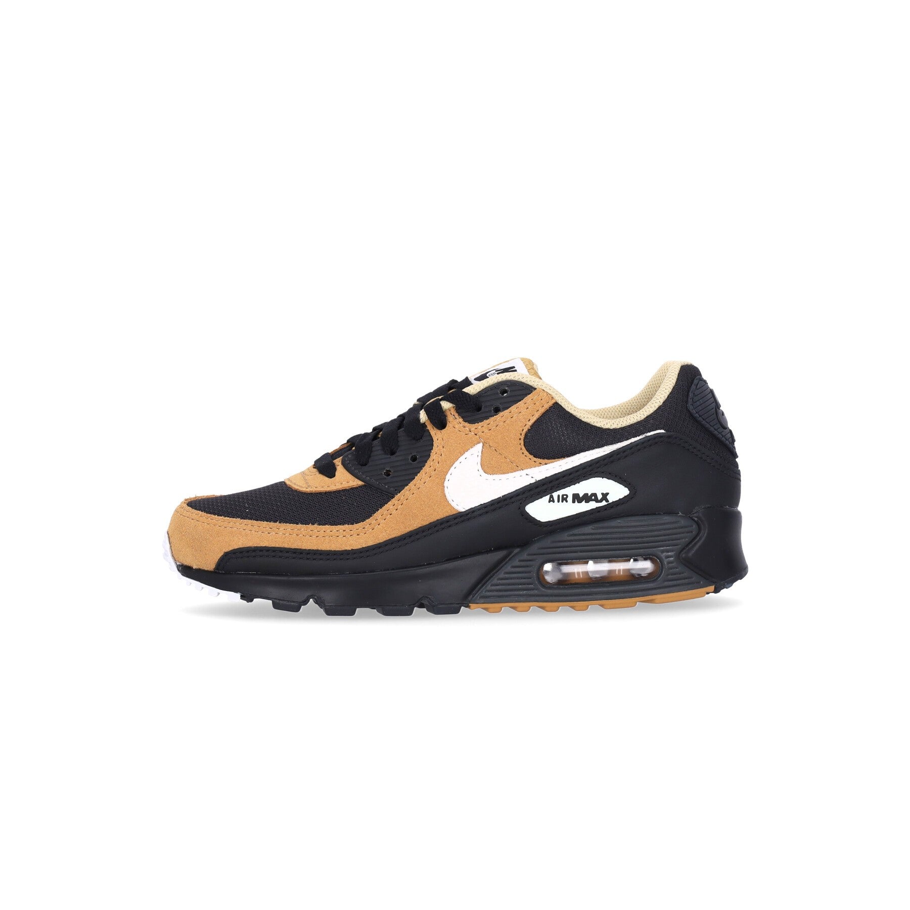 Scarpa Bassa Uomo Air Max 90 Black/summit White/elemental Gold