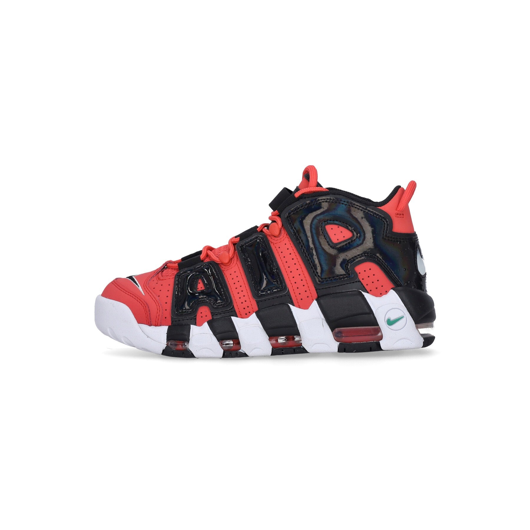 Scarpa Alta Uomo Air More Uptempo 96 Lobster/black/white/green Noise