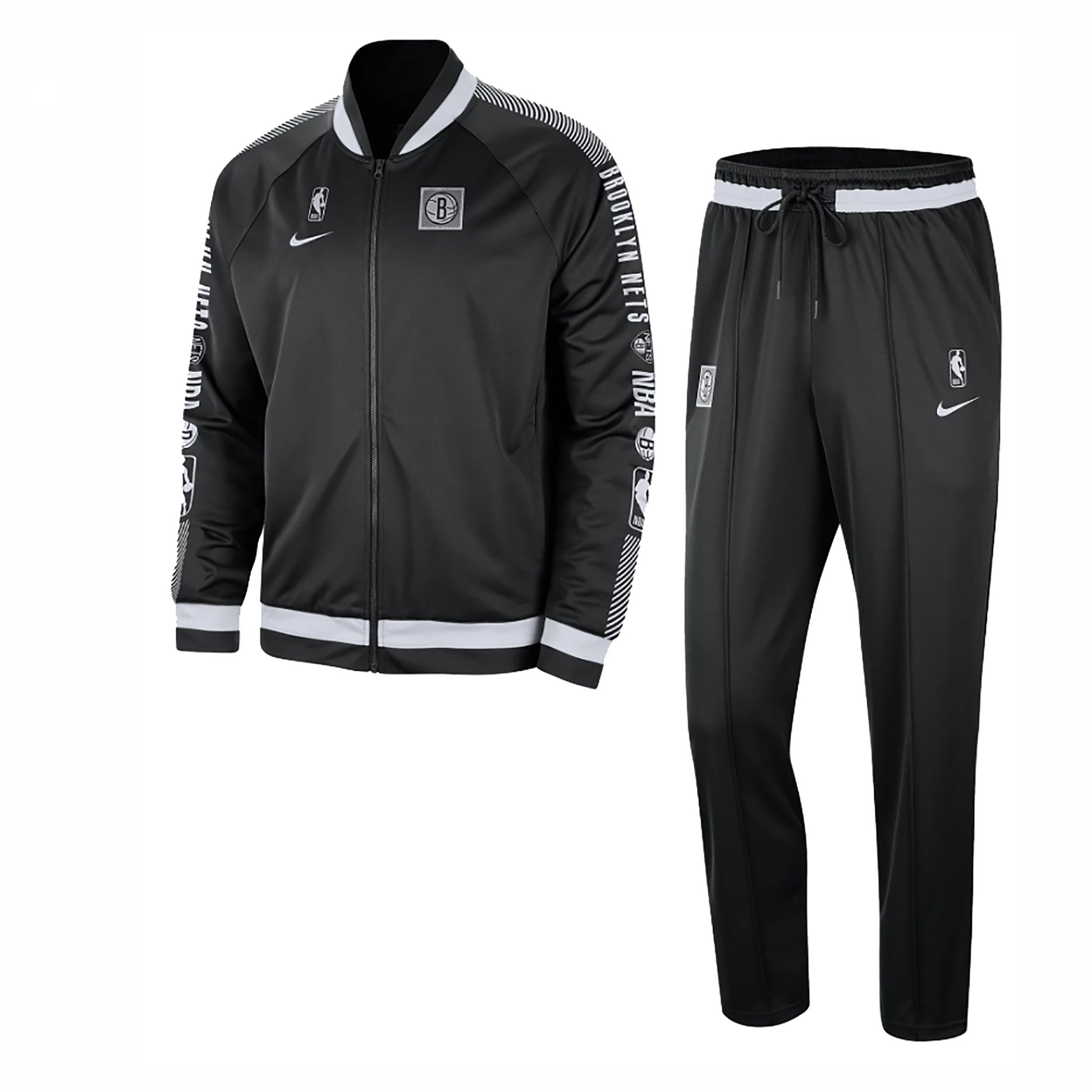 Chandal Completo Hombre NBA Courtside Starting Five Dri-fit Chandal Bronet Negro/Blanco