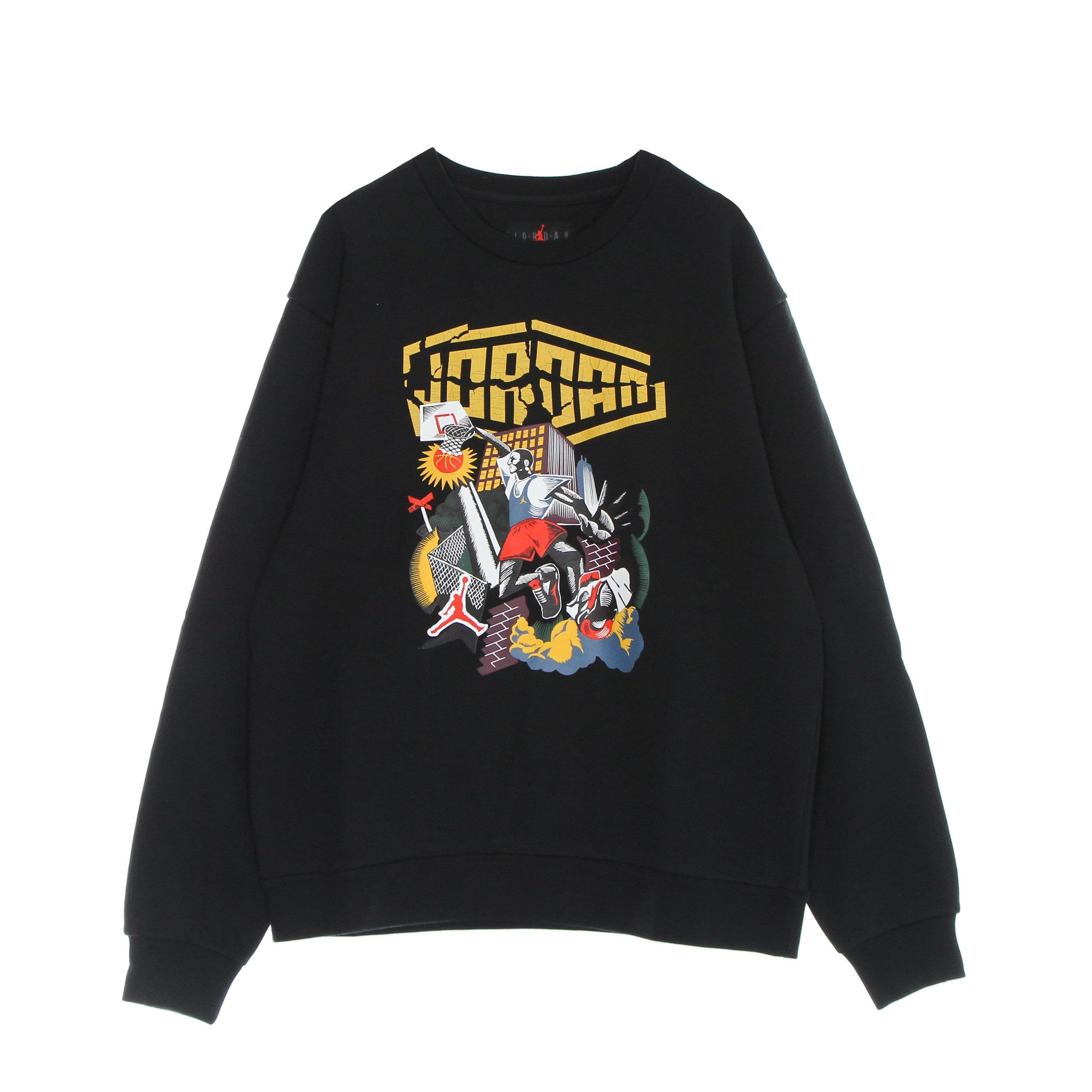 Men's Round Neck Sweatshirt Sport DNA Hbr Fleece Crew