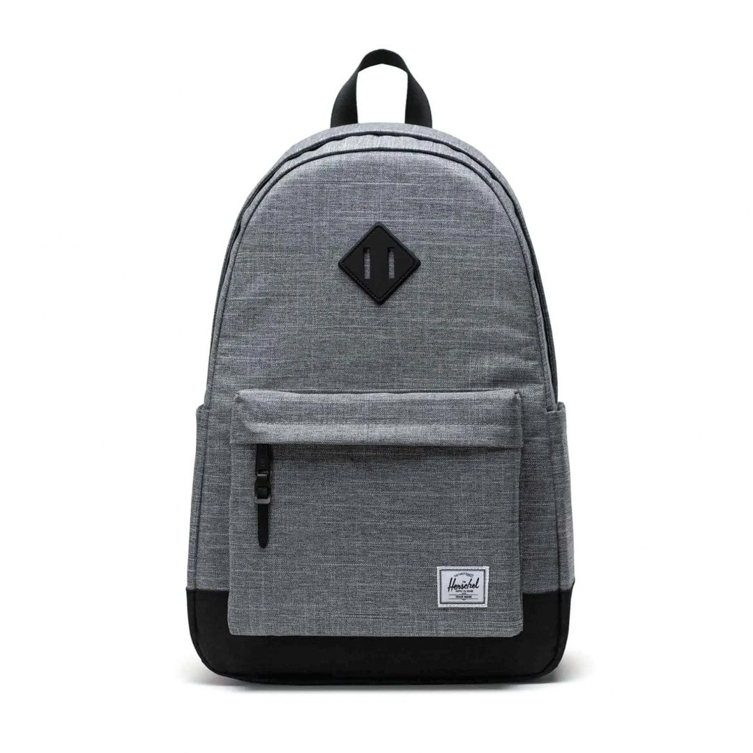 Herschel Unisex Heritage Backpack Raven Crosshatch In Raven Crosshatch