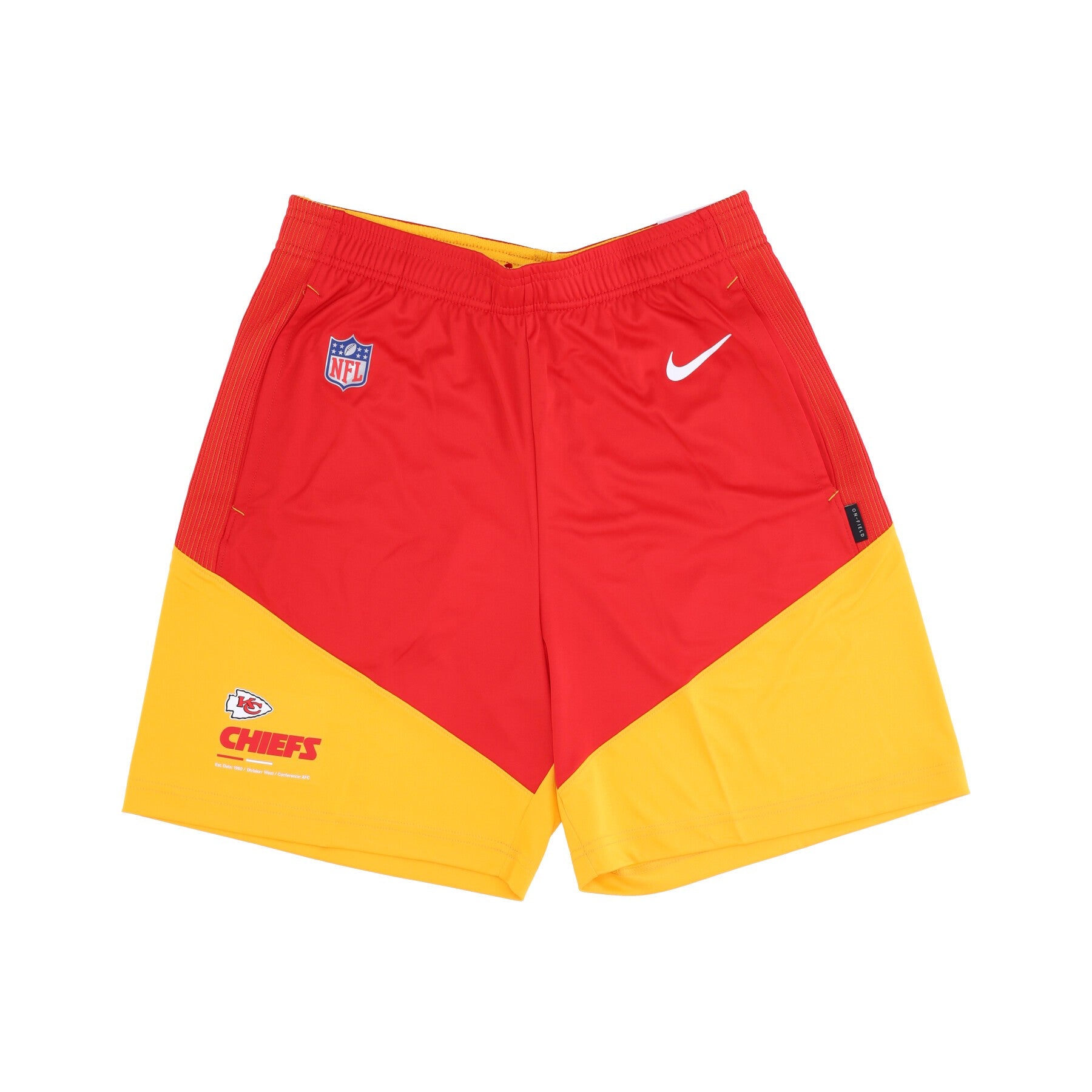 Men's Basketball Shorts Nfl Dri Fit Knit Short Kanchi Original Team Colors