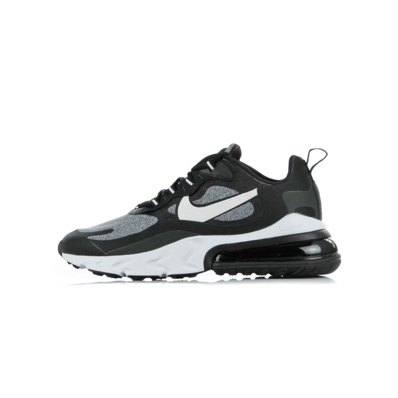 Scarpa Bassa Uomo Air Max 270 React Black/vast Grey/off Noir