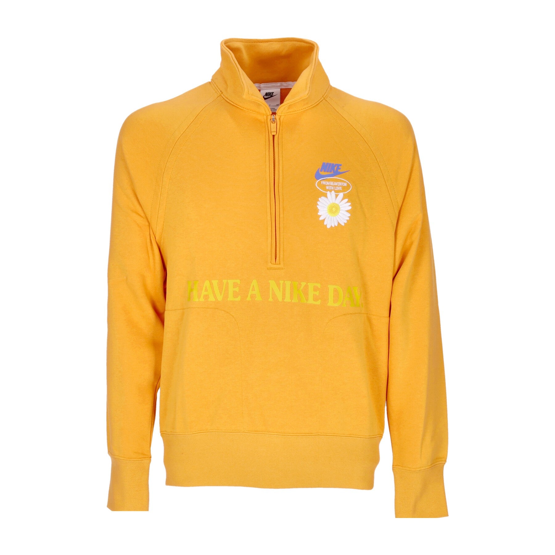 Lightweight High Neck Sweatshirt Men Sportswear Long-sleeve Mid Layer Top