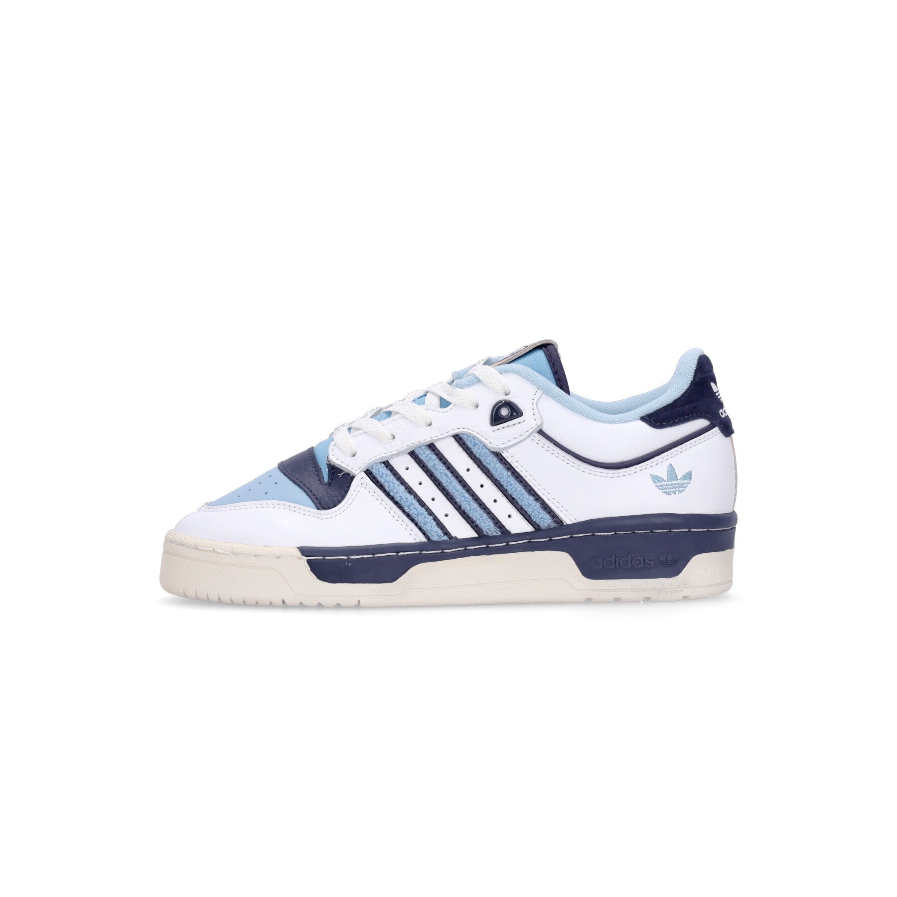 Adidas Originals 'rivalry Low 86' Sneakers In Cloud White/clear Blue/shadow Navy
