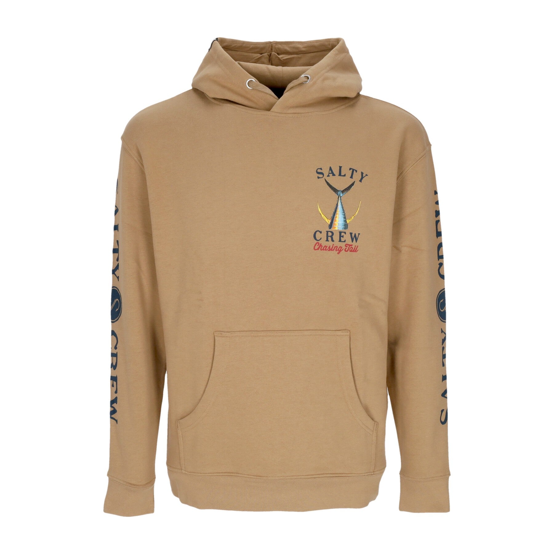 Salty Crew Men's Tailed Fleece Sandstone Hoodie In Brown