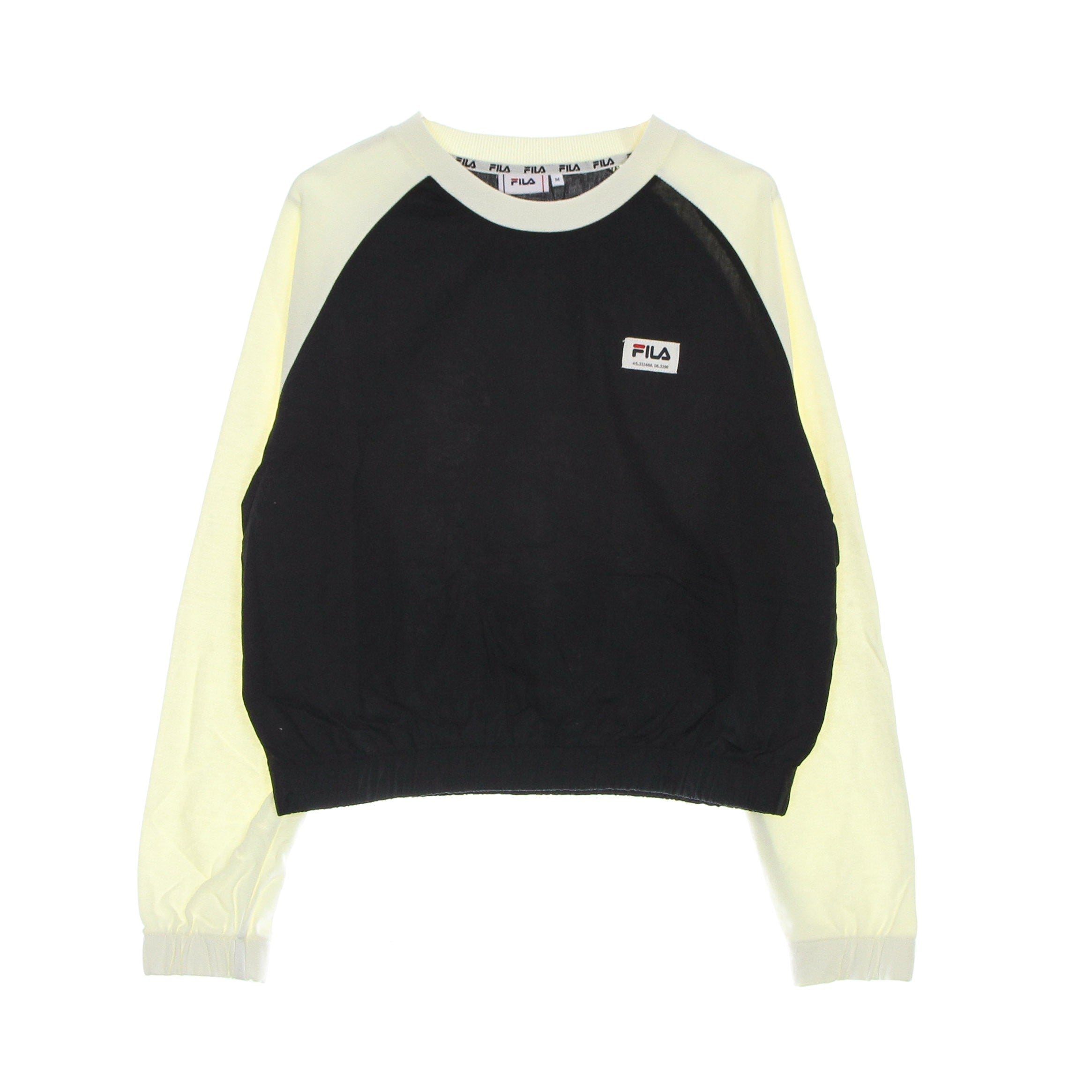 Women's Cropped Crewneck Lightweight Sweatshirt Tabor Raglan Cropped Crewneck Beauty sweet Corn