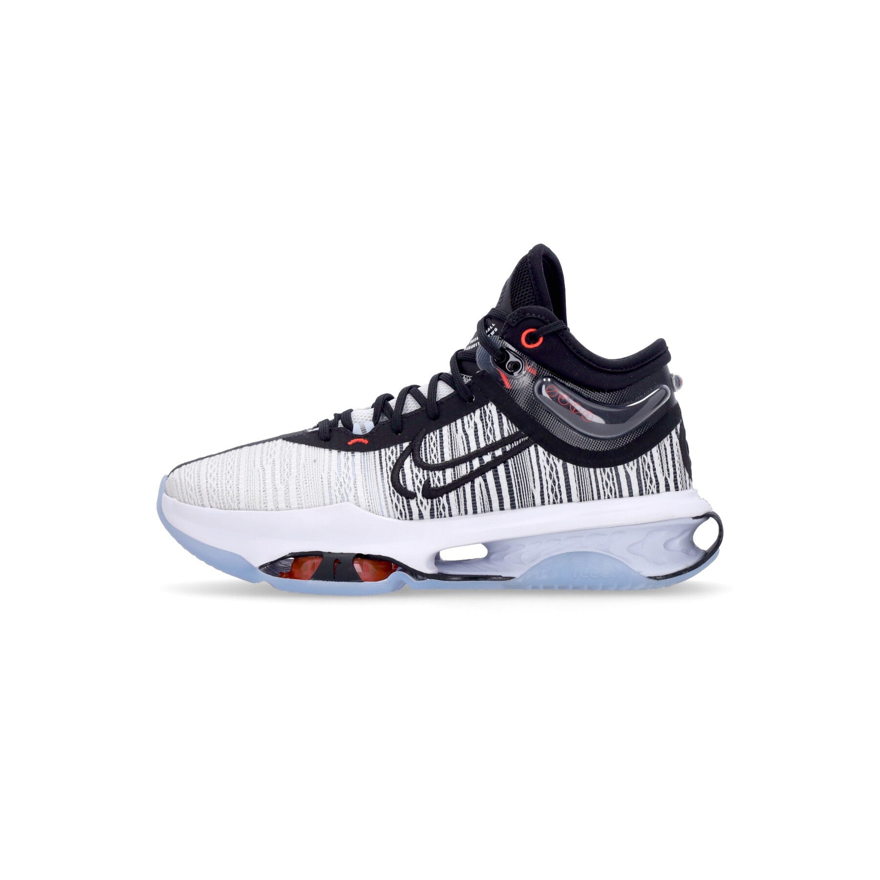Mens Basketball Shoe Air Zoom G.t. Jump 2 Black/black/white/blue Tint