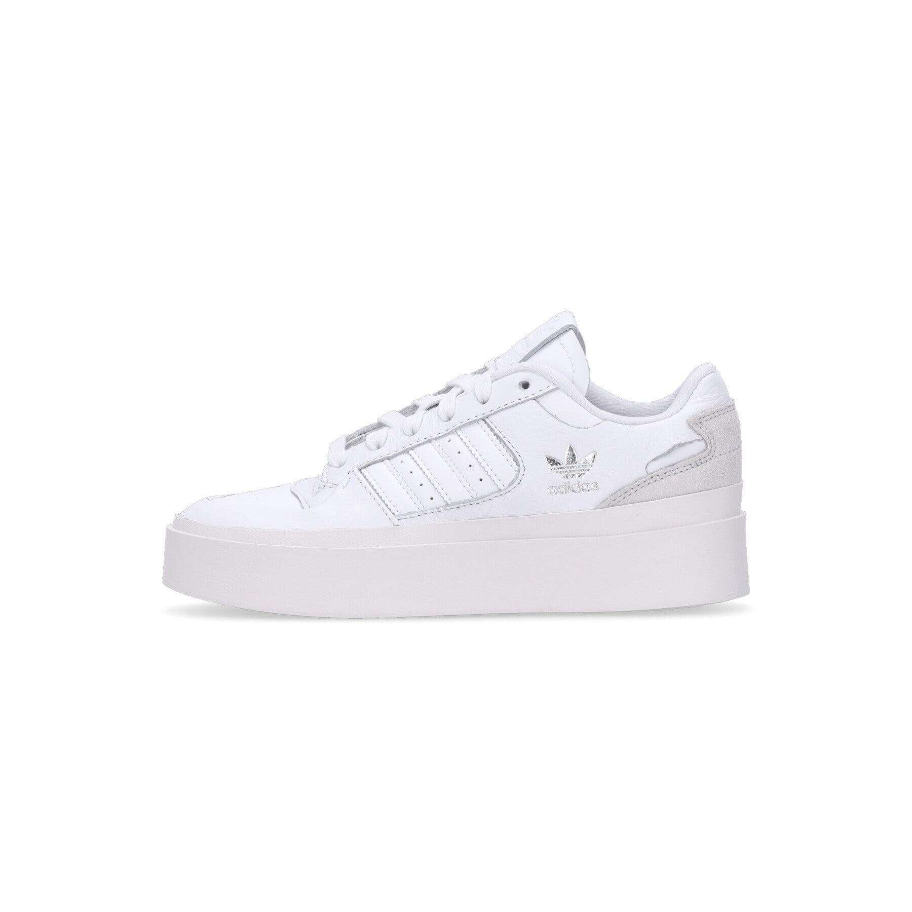 Adidas Originals Forum Bonega W Women's Low Shoe Cloud White/cloud White/crystal White In Cloud White/cloud White/crystal White
