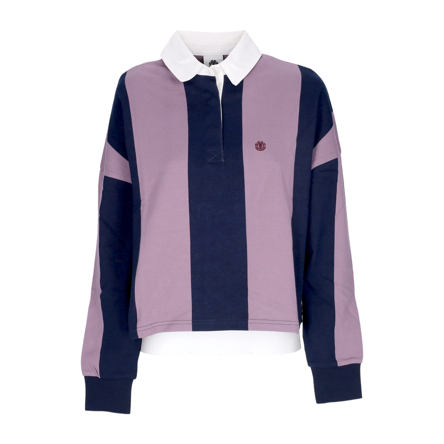 Lovenstad Women's Long Sleeve Polo Elderberry Polo