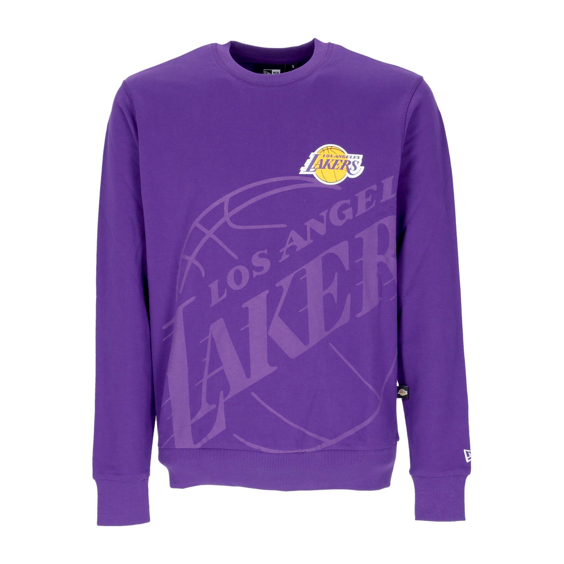 Men's Lightweight Crewneck Sweatshirt Nba Washed Pack Graphic Crewneck Loslak True