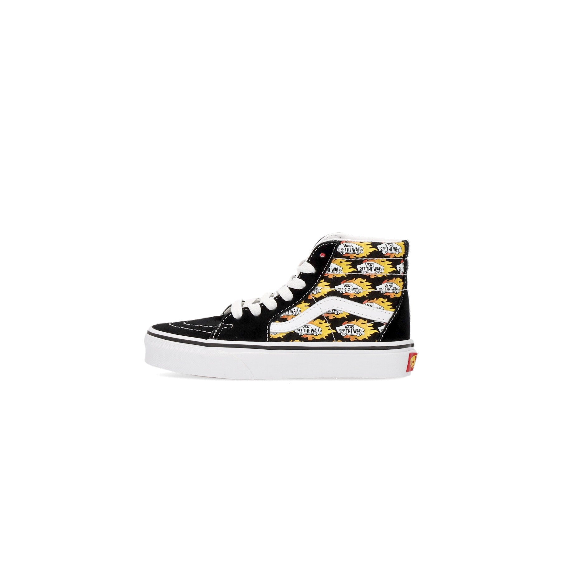 High Shoe Child Sk8-hi (flame Logo Repeat) flaming Vans