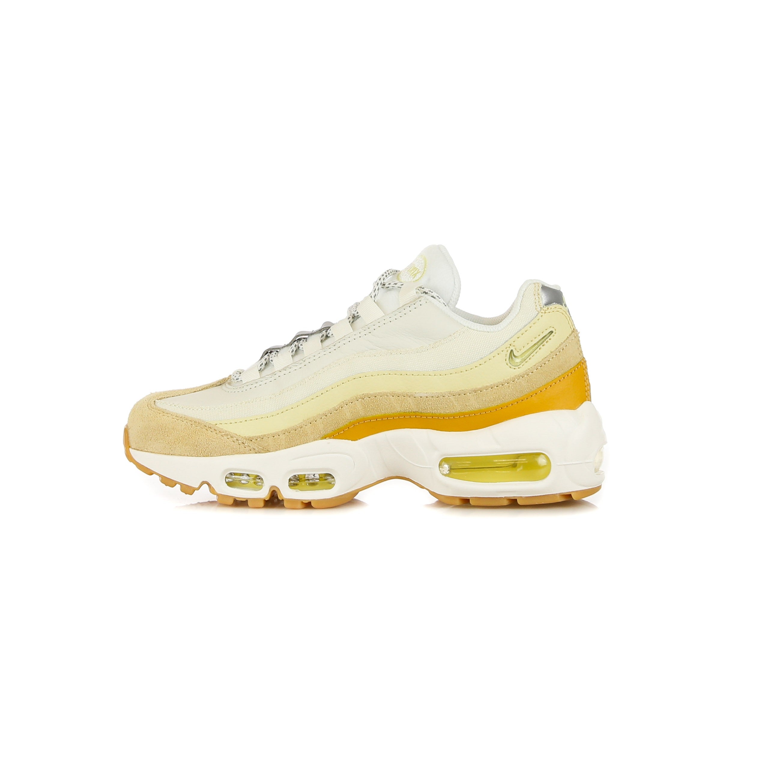 Scarpa Bassa Donna W Air Max 95 Sail/lt Zitron/coconut Milk/lemon Drop
