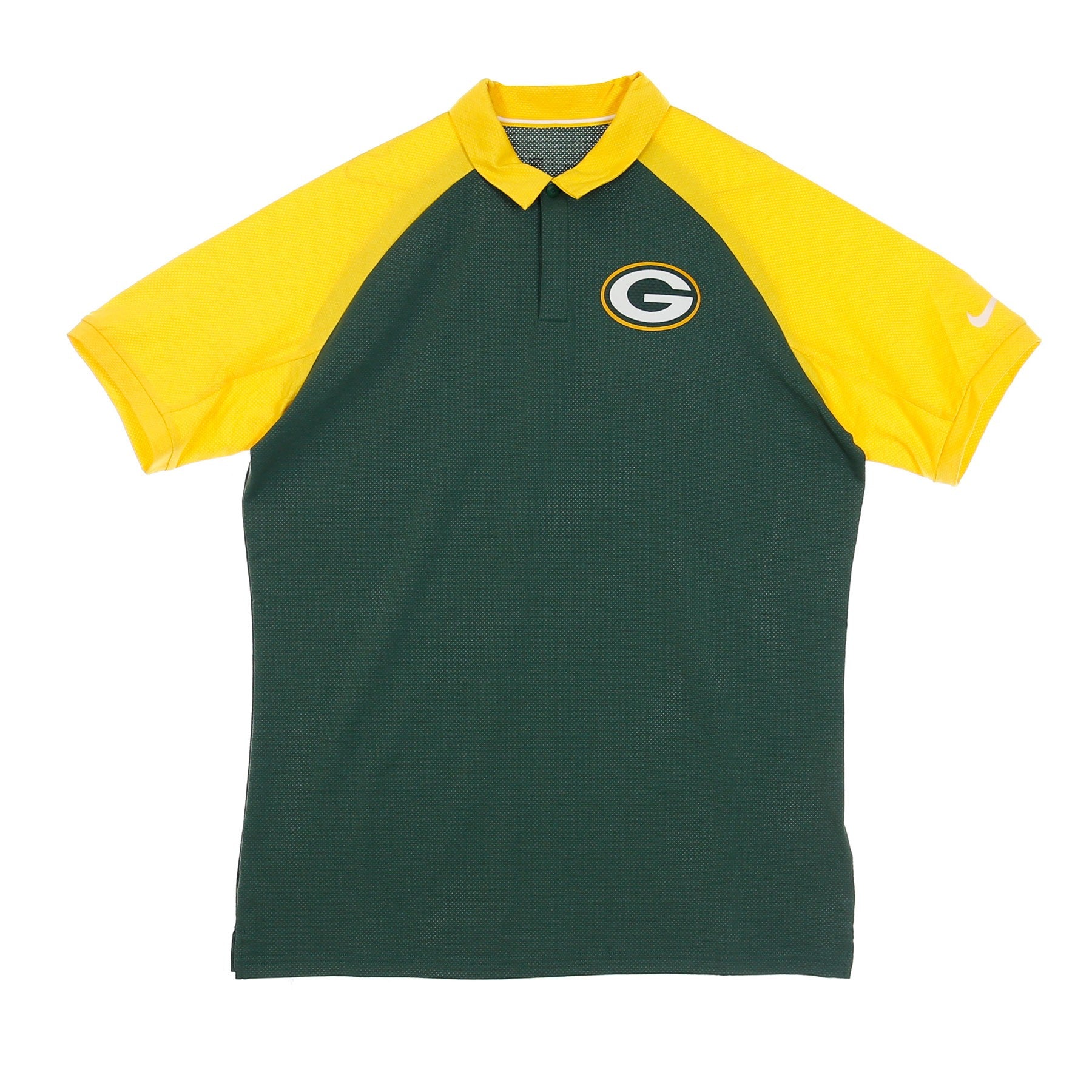 Men's Short Sleeve Polo Nfl Logo Raglan Polo Grepac Original Team Colors