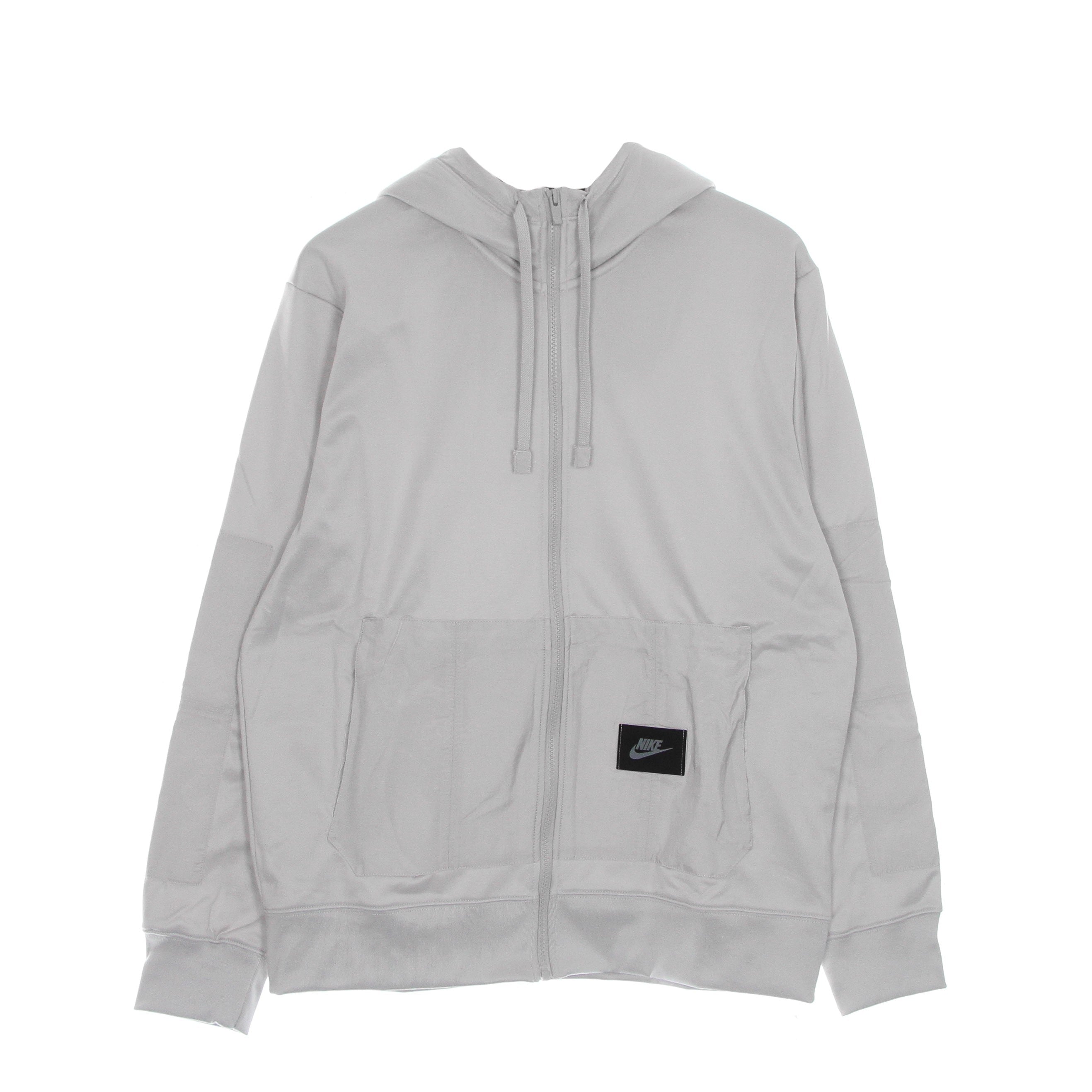 Men's Zip Hoodie Sportswear Spu Dri-fit Fleece Full-zip Hoodie Bb Lt Iron Ore lt Iron Ore