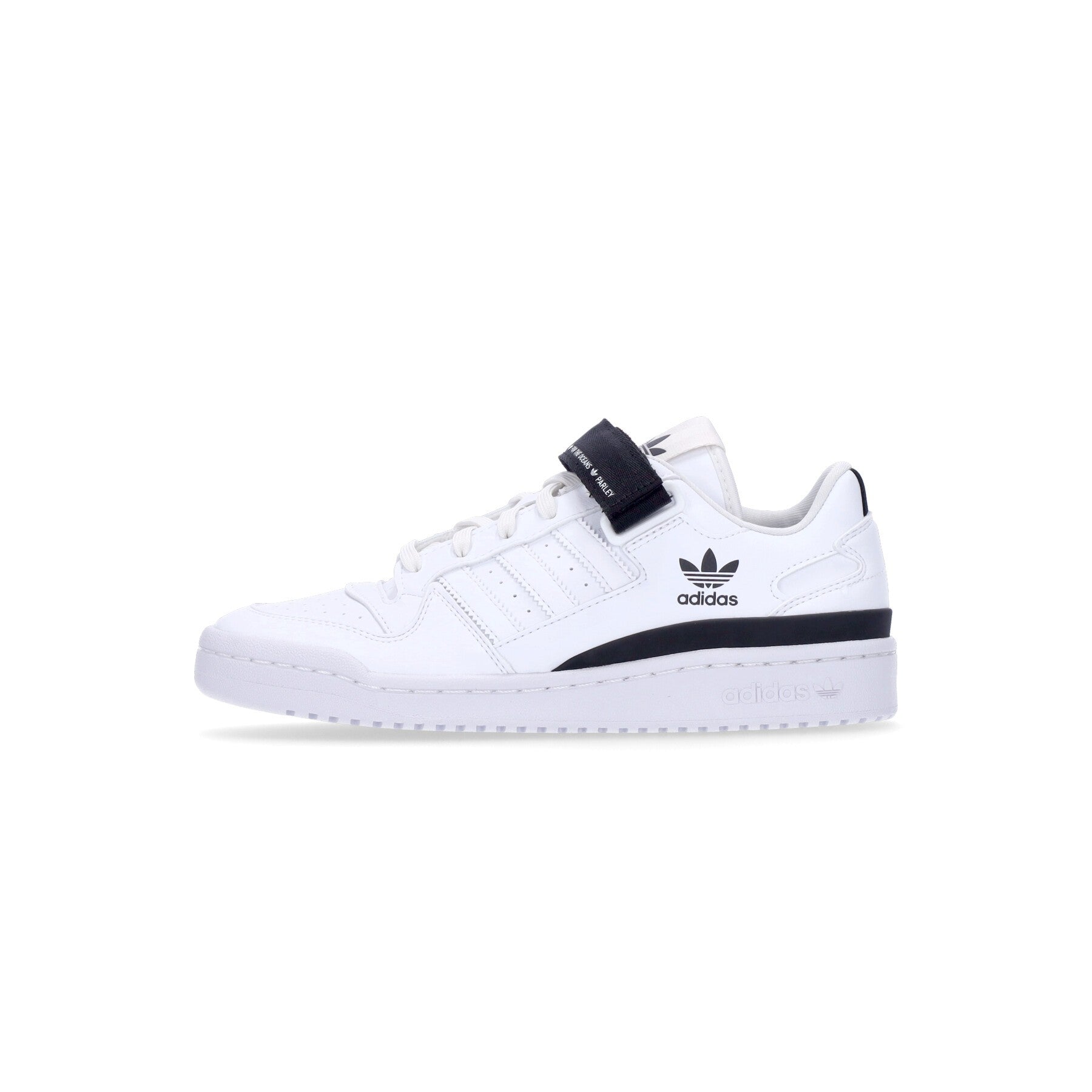 Adidas Originals Forum Low X Parley Men's Low Shoe Cloud White/cloud White/core Black In Cloud White/cloud White/core Black